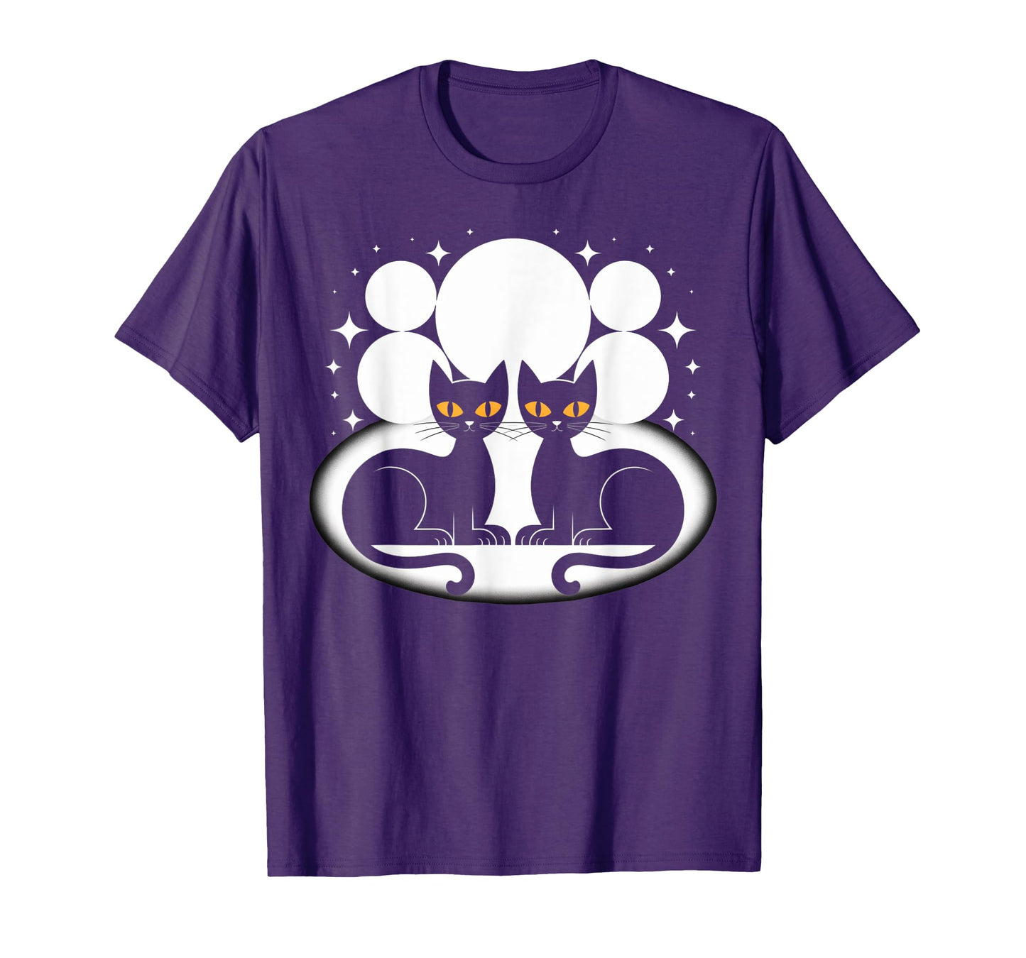 Midcentury Mid Century Cat Retro Atomic Age Space Modern T-Shirt