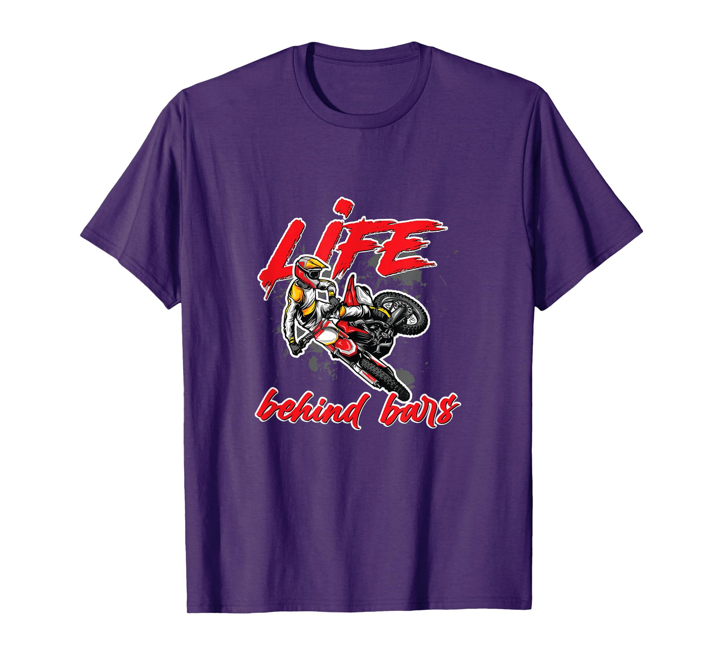 Life behind bars Dirtbike Motocross T-Shirt