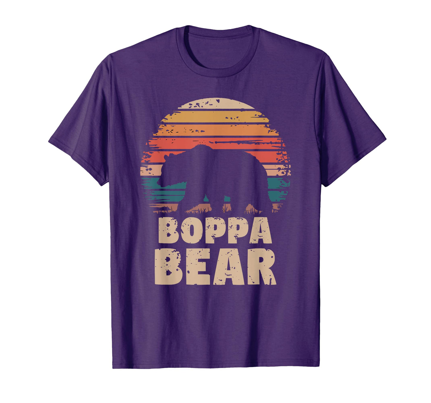 Boppa Bear Vintage Retro Funny Father's Day T-Shirt