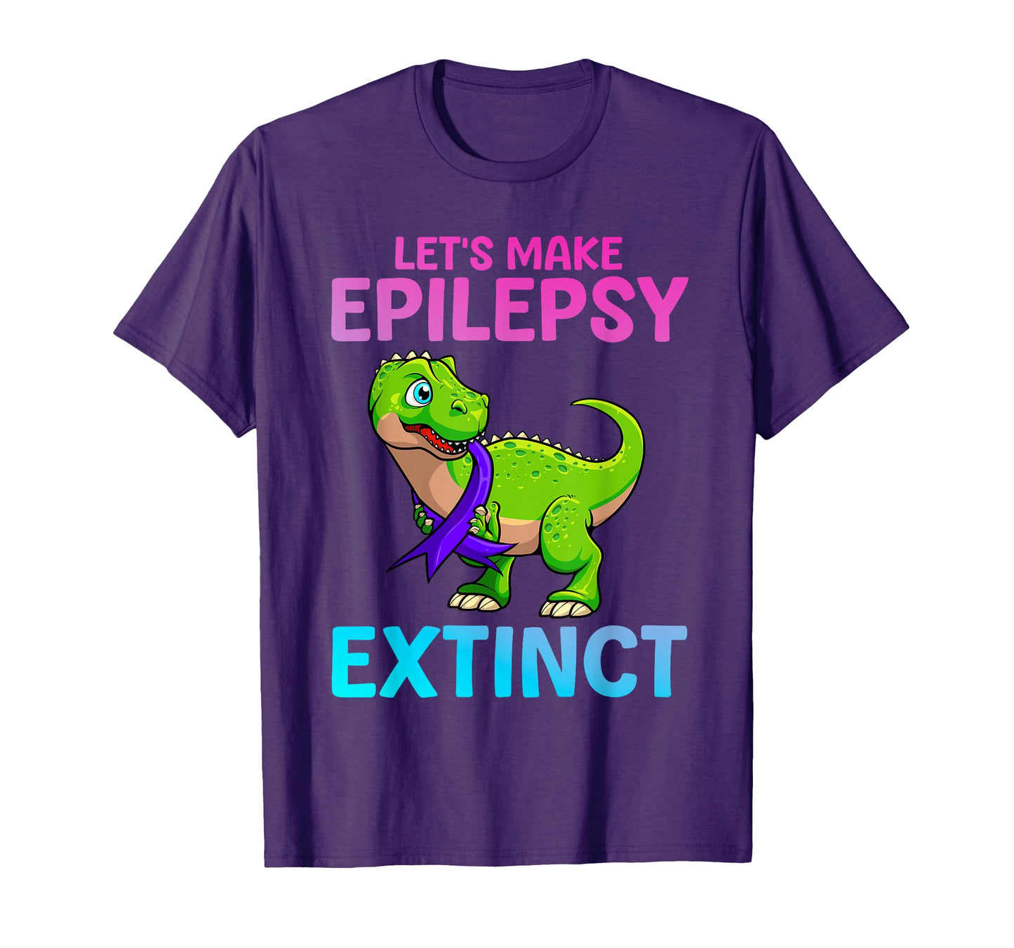 Epilepsy Art for Men Women Kids Support Epilepsy Awareness T-Shirt