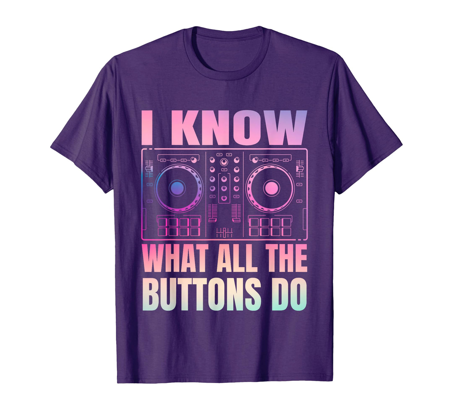 Funny DJ Art Men Women Music Producer Disc Jockey Lover DJ T-Shirt