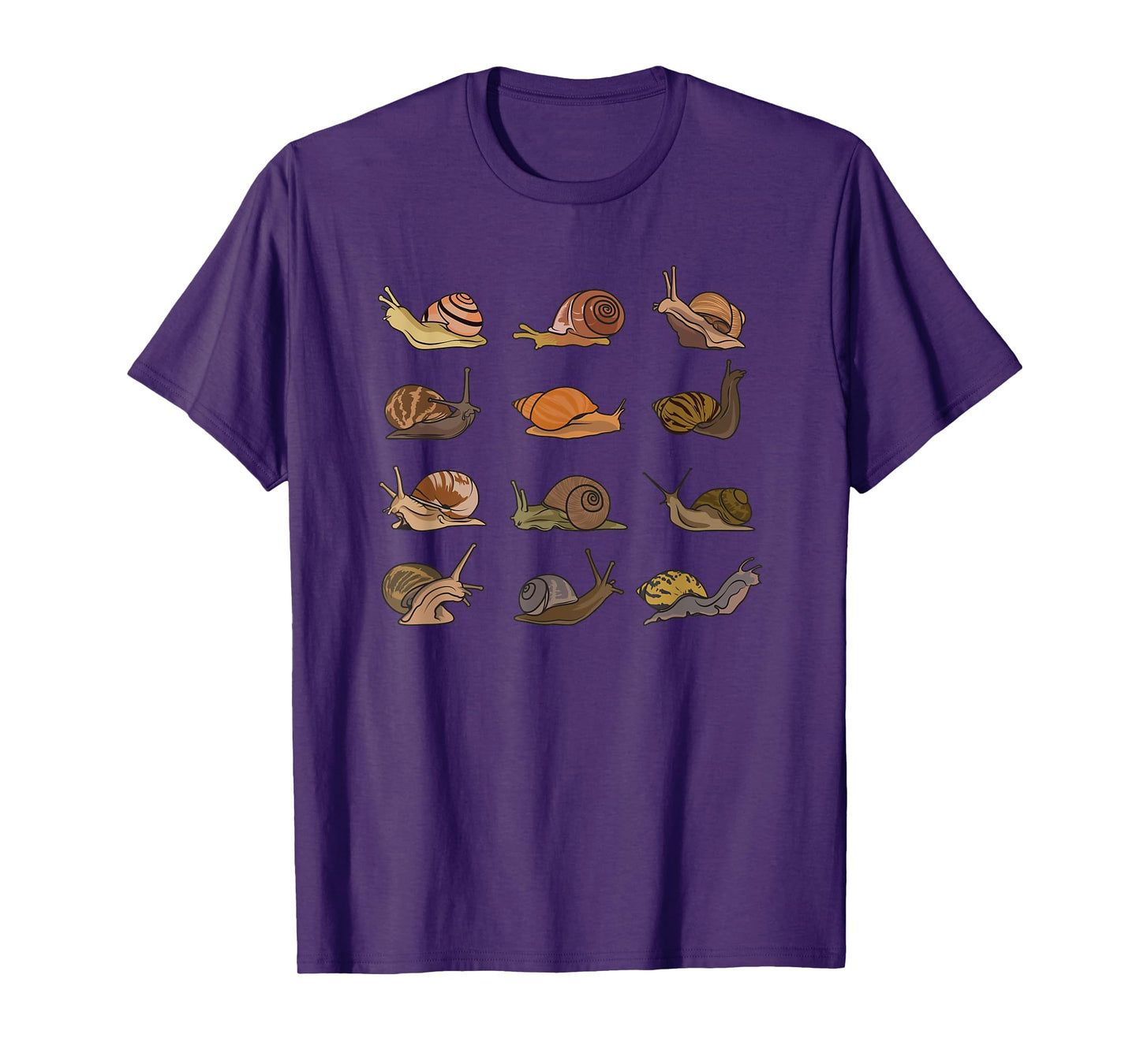 Snail Design For Men Women Insect Snail Themed Snail Lover T-Shirt
