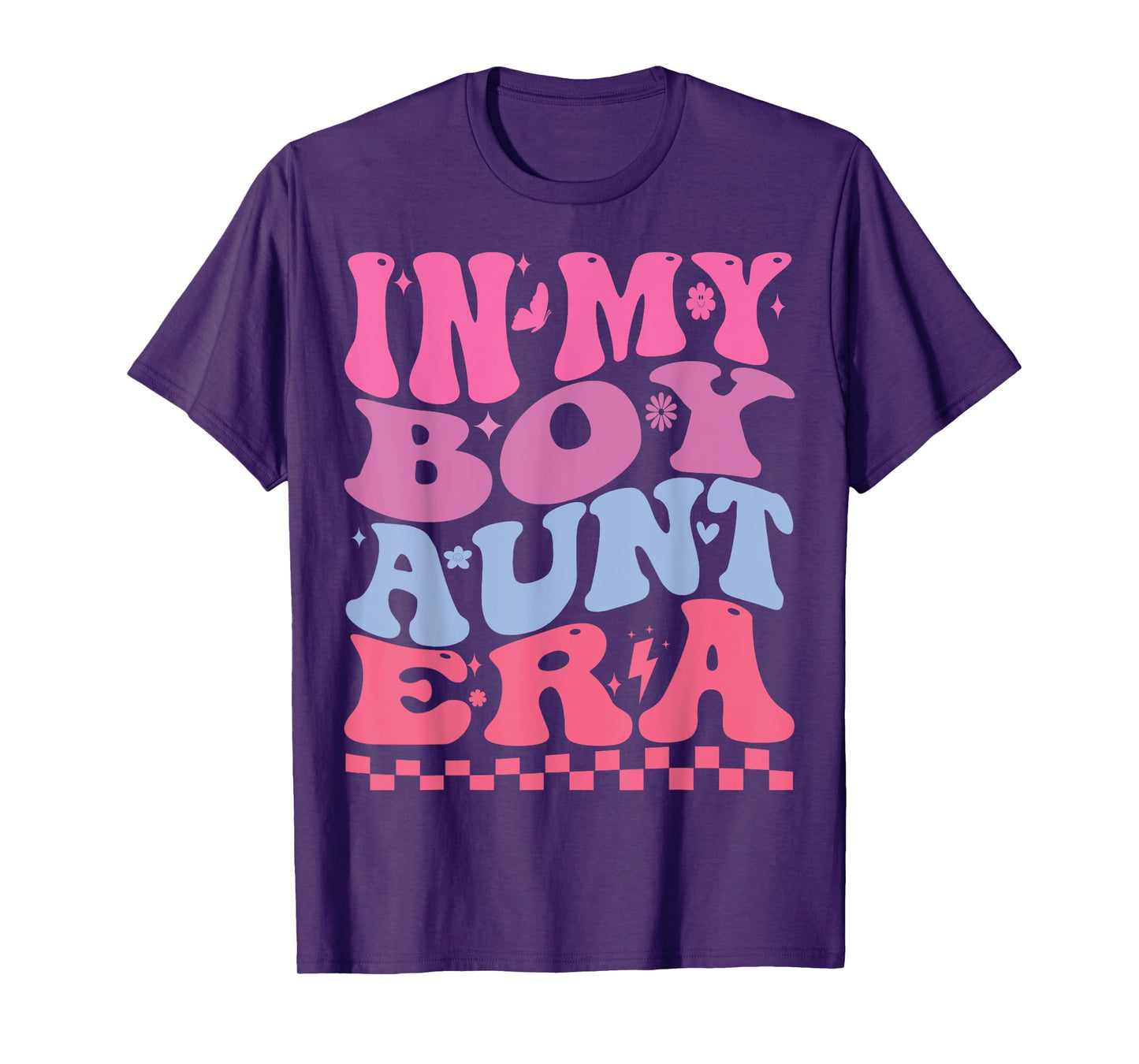 In My Boy Aunt Era Groovy Aunt Retro Aunt Funny for women T-Shirt
