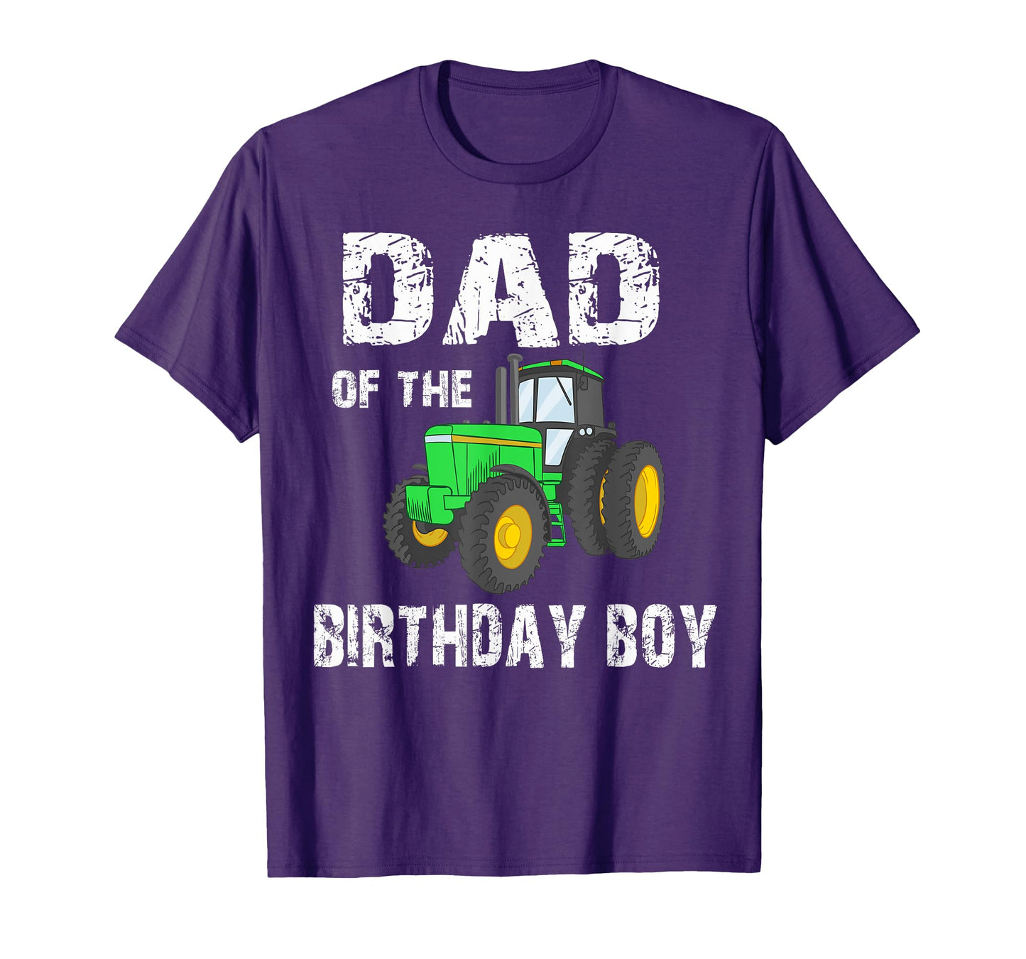 Dad of the Birthday Boy Vintage Farm Tractor Party family T-Shirt