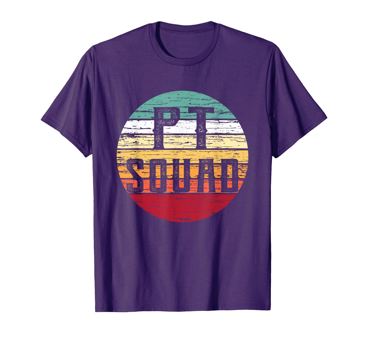 Retro Physical Therapy T-Shirt PT Squad Therapist Gift Idea T-Shirt