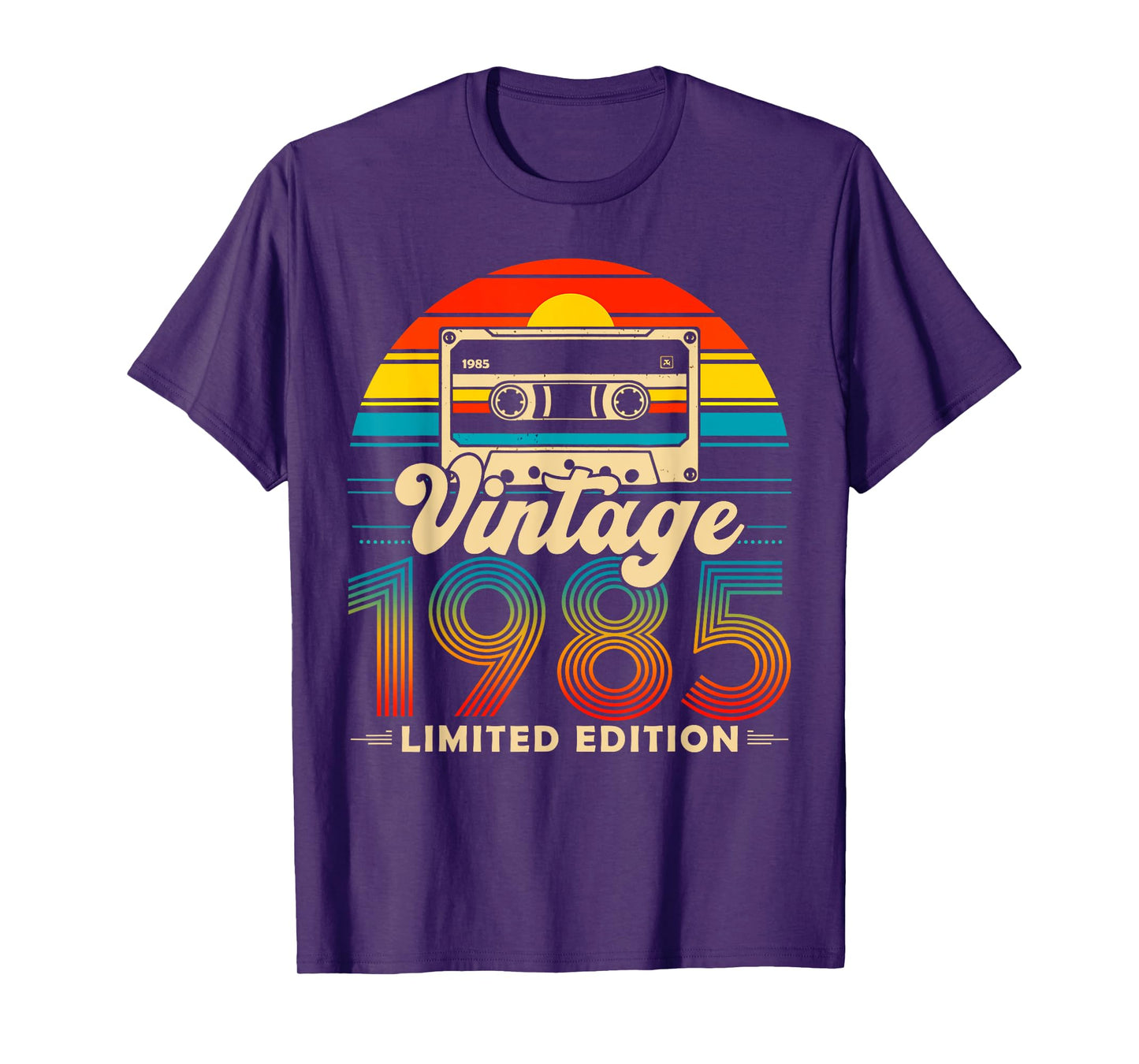 Vintage 40 Years Old Born 1985 Limited Edition 40th Birthday T-Shirt