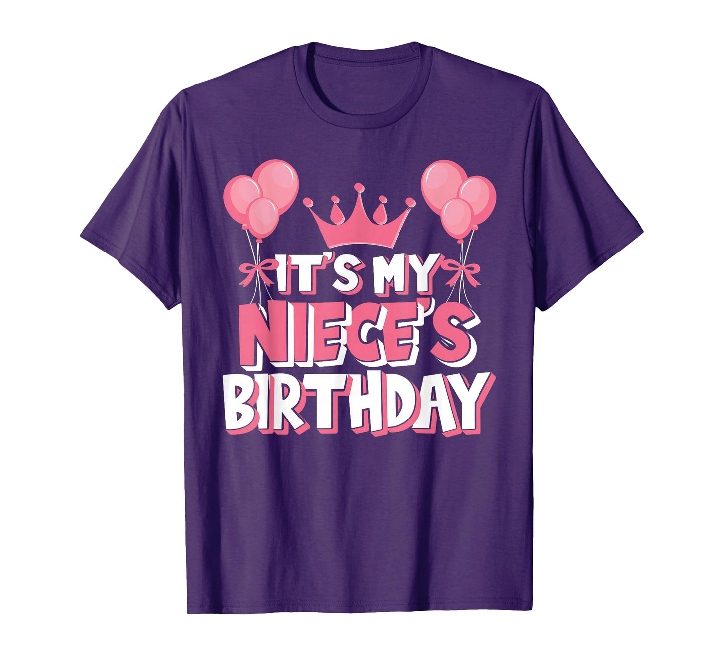 It's My Niece's Birthday Celebration T-Shirt