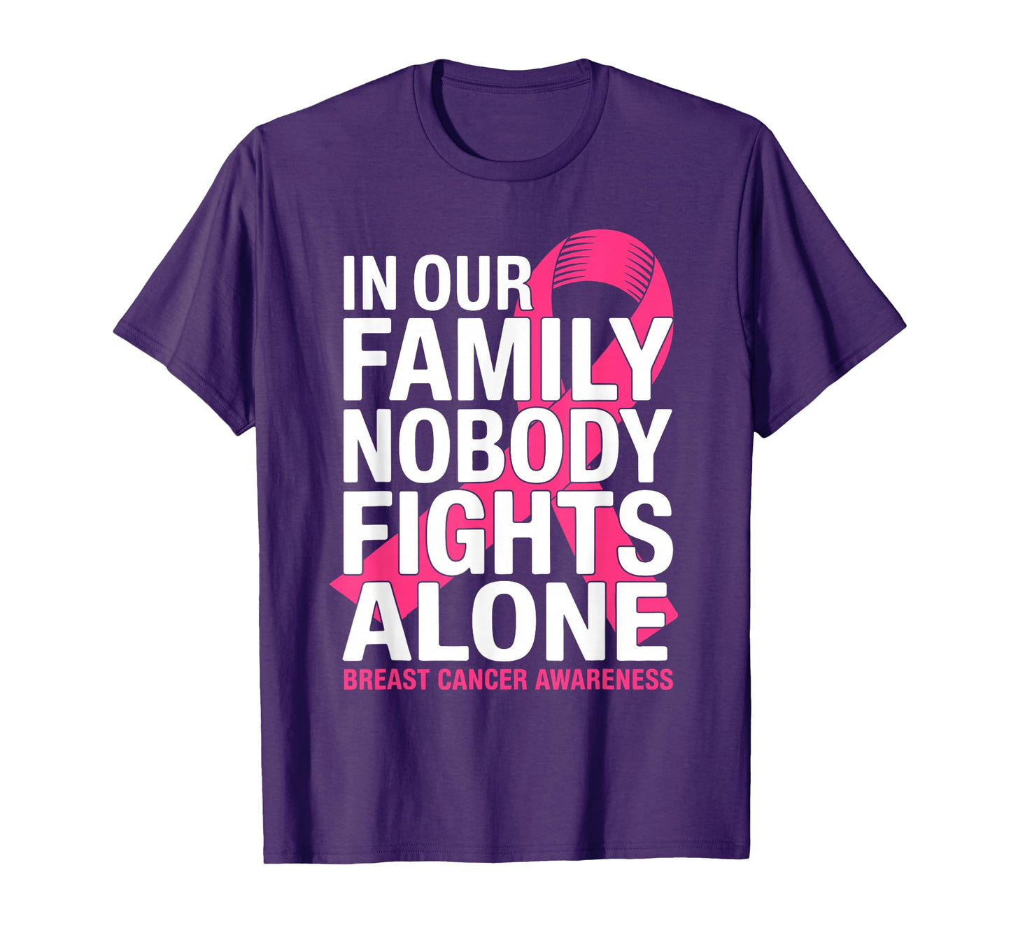 Breast Cancer Support Pink Ribbon Breast Cancer Awareness T-Shirt