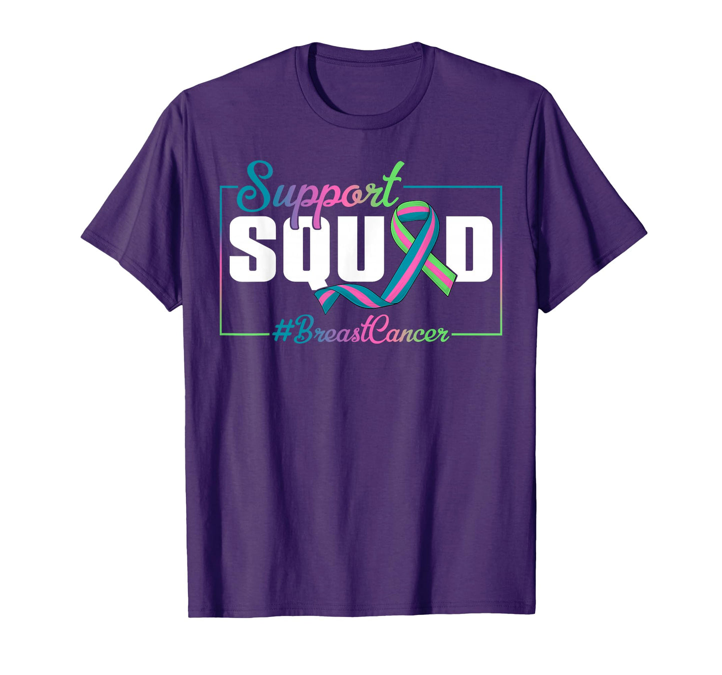 Support Squad Metastatic Breast Cancer Awareness Supporters T-Shirt