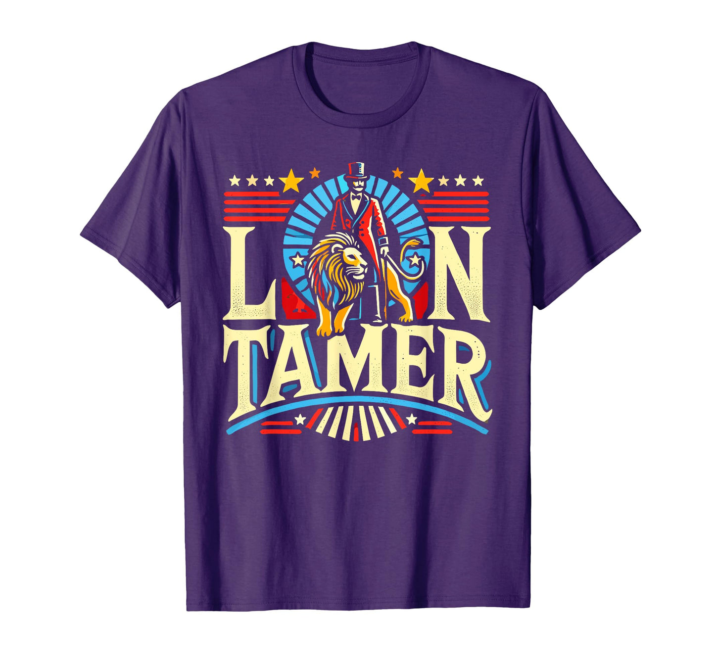 Lion Tamer Shirt Men Women Costume Ringmaster Costume T-Shirt