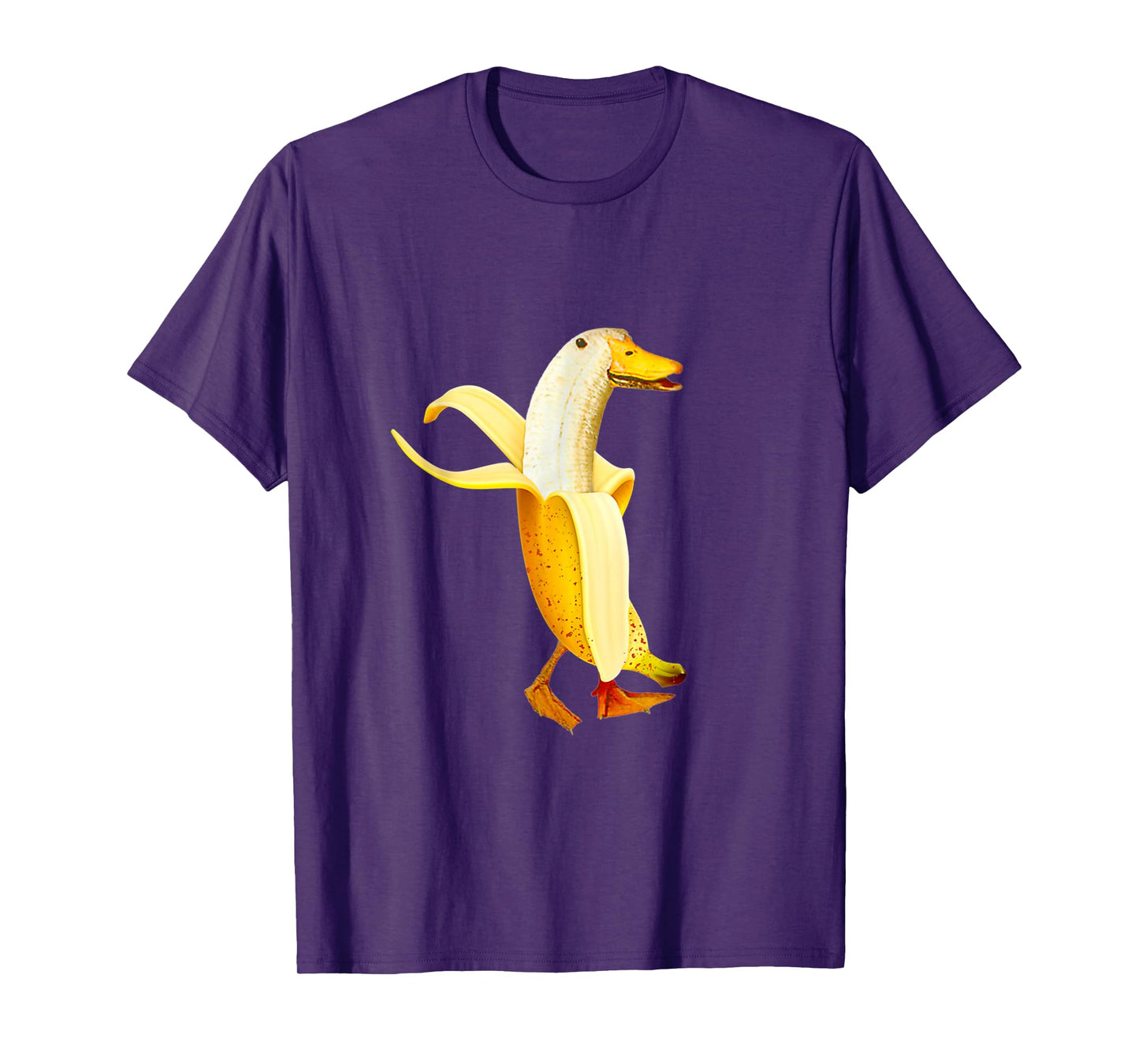 Banana Duck. Funny Anthropomorphic fruit Animals T-Shirt
