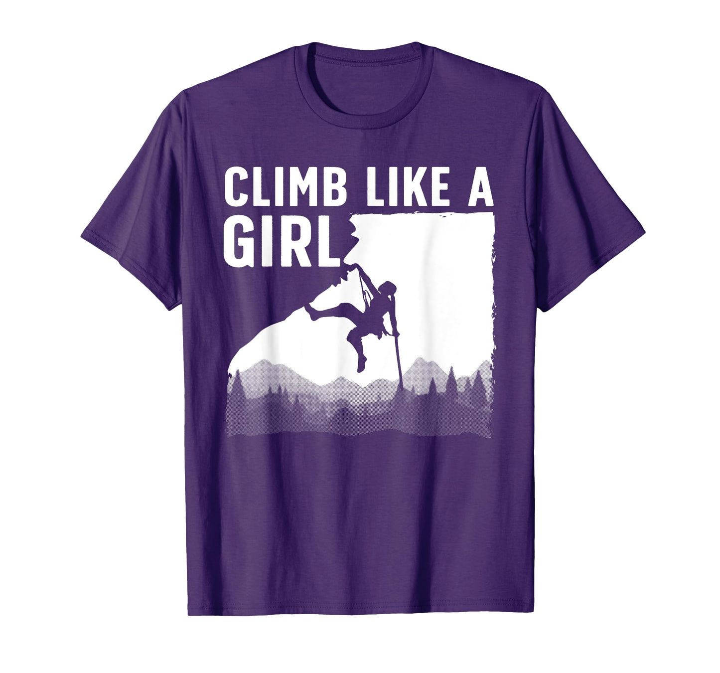 Cool Rock Climbing For Women Girls Mountain Rock Climbers T-Shirt