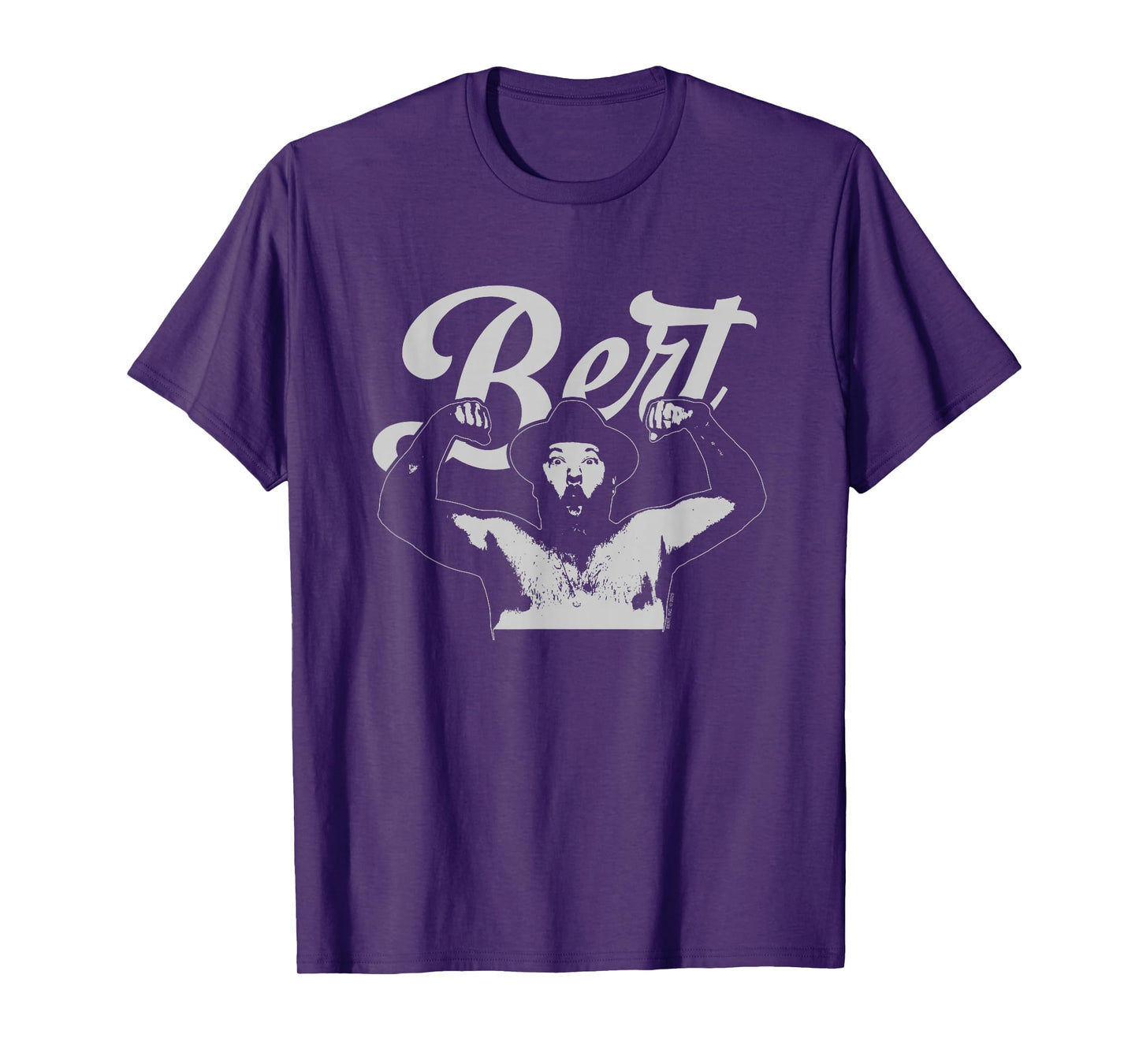 Bert Kreischer The Machine Funny Flexing Chest Portrait T-Shirt