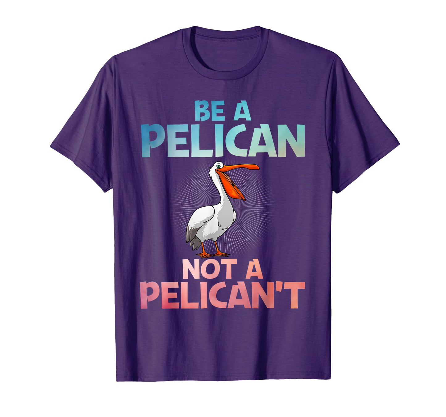 Funny Pelican Art For Men Women Toddlers Bird Pelican Lovers T-Shirt