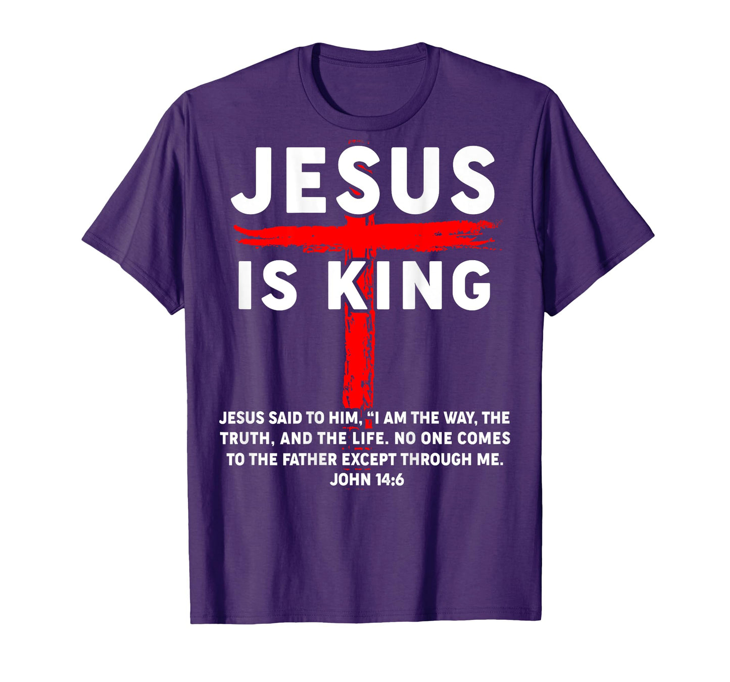 Men Jesus King Youth Boy Funny Christian Save Godson Toddler T-Shirt