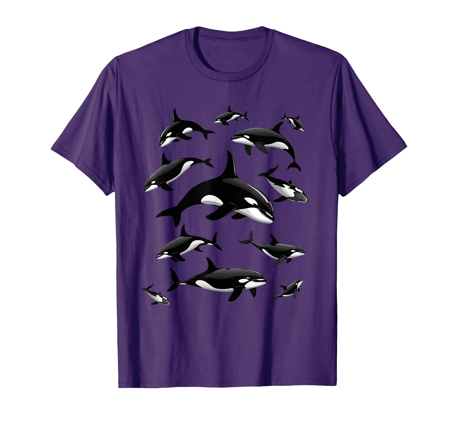 Cool Orca Art For Men Women Kids Killer Whale Orca Lover T-Shirt