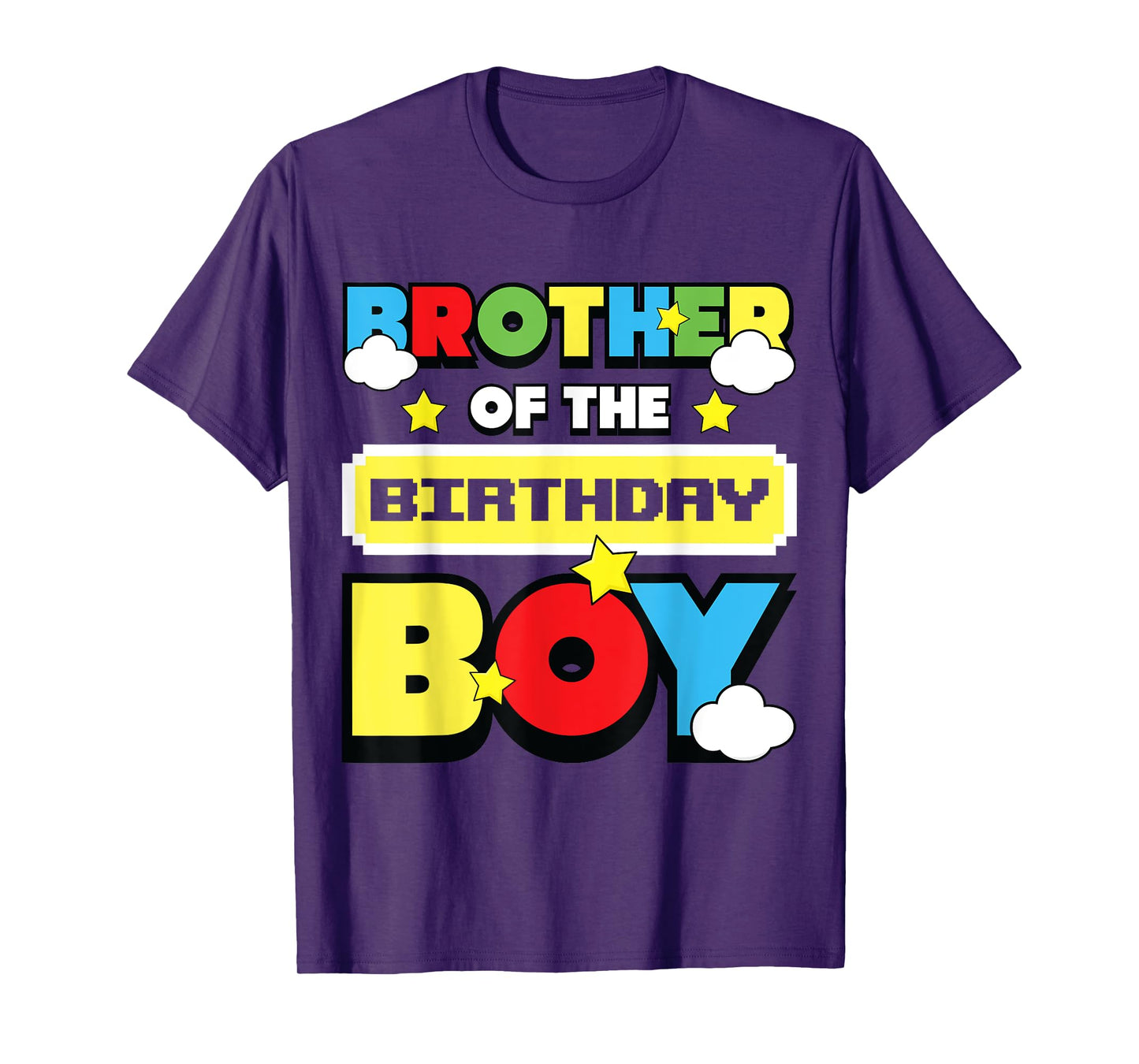 Brother Birthday Boy Party Decor Family Matching T-Shirt