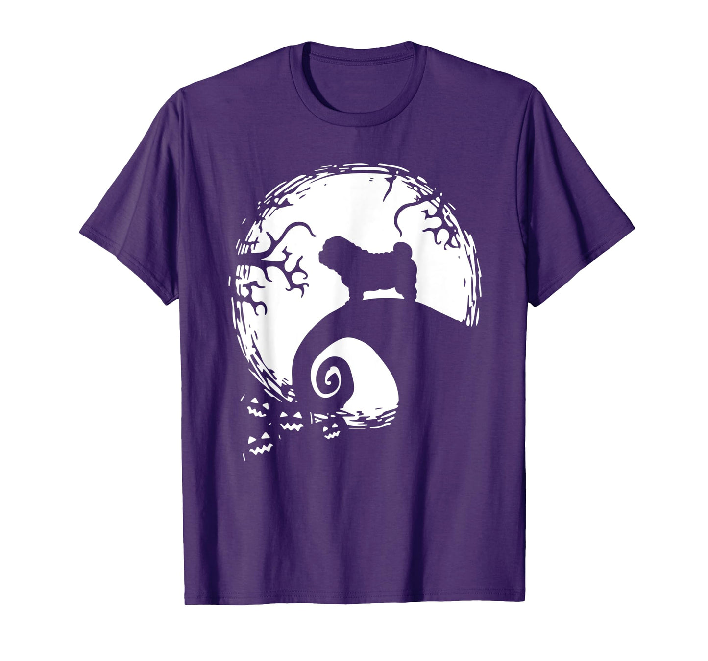 Shar Pei Moon Halloween T-Shirt