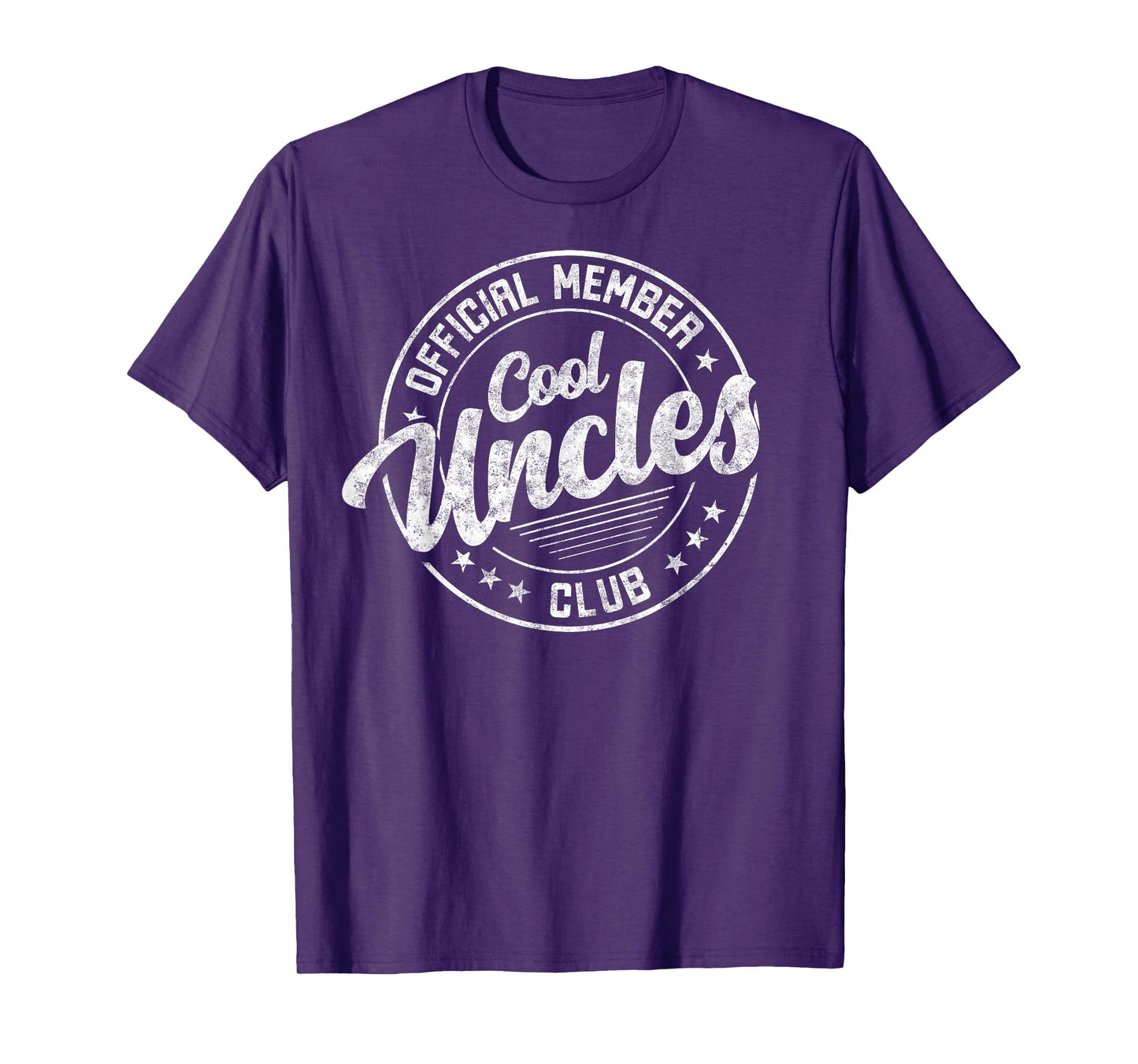 Oficial Member Cool Uncles Club Father's Day Uncle Funny T-Shirt