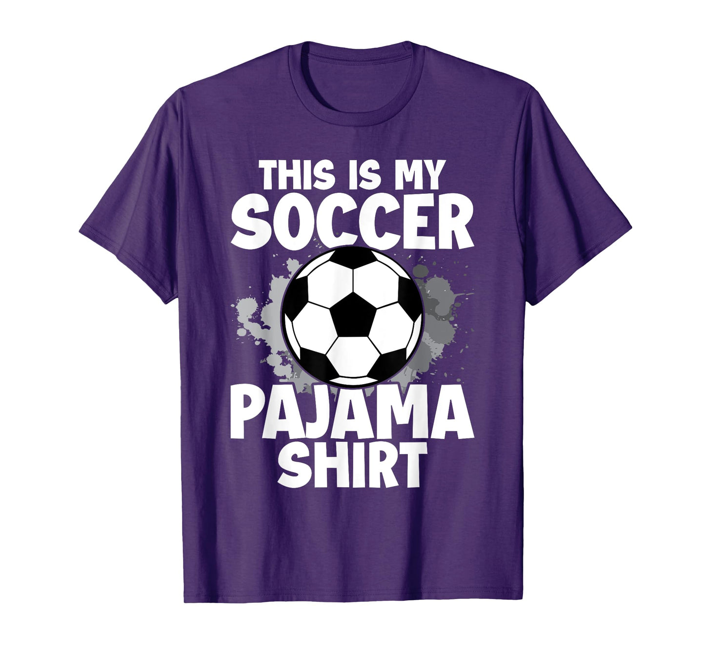 This is My Soccer Pajama for Players Teens Boys Girls T-Shirt