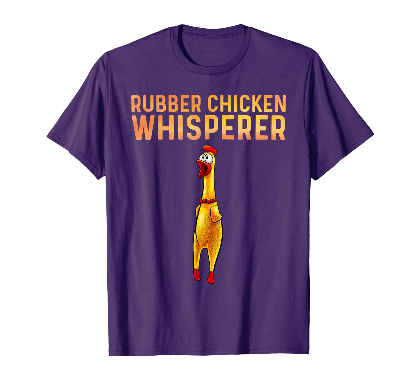 Cool Rubber Chicken Design For Men Women Kids Rubber Chicken T-Shirt