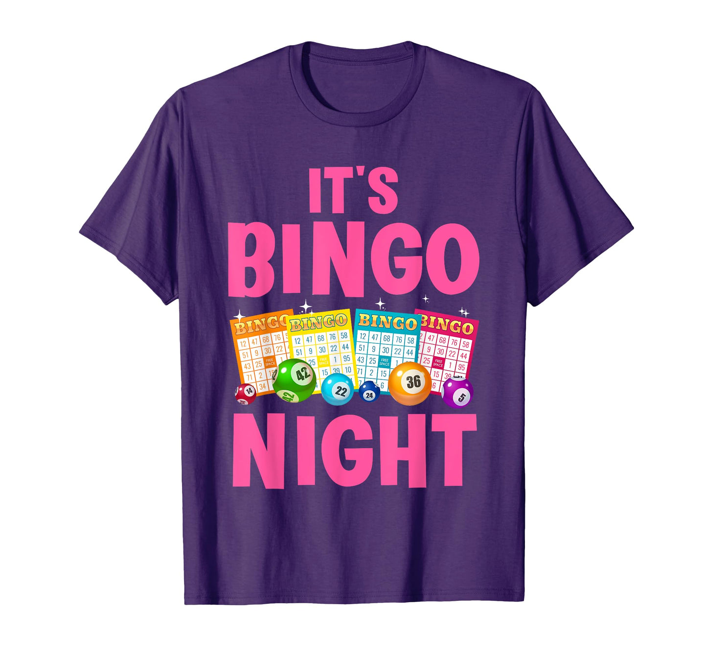 Cool Bingo Night Art For Men Women Bingo Lover Bingo Player T-Shirt