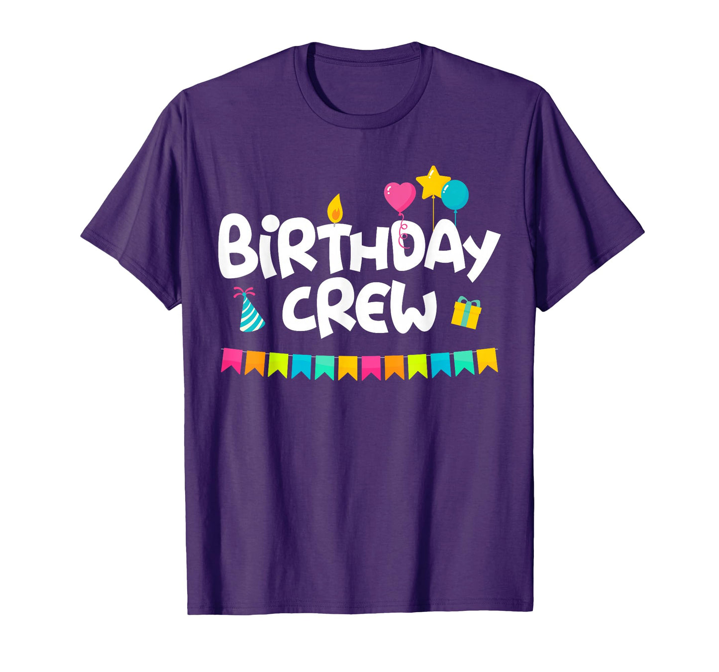 Birthday Squad Clothing - Birthday Crew T-Shirt