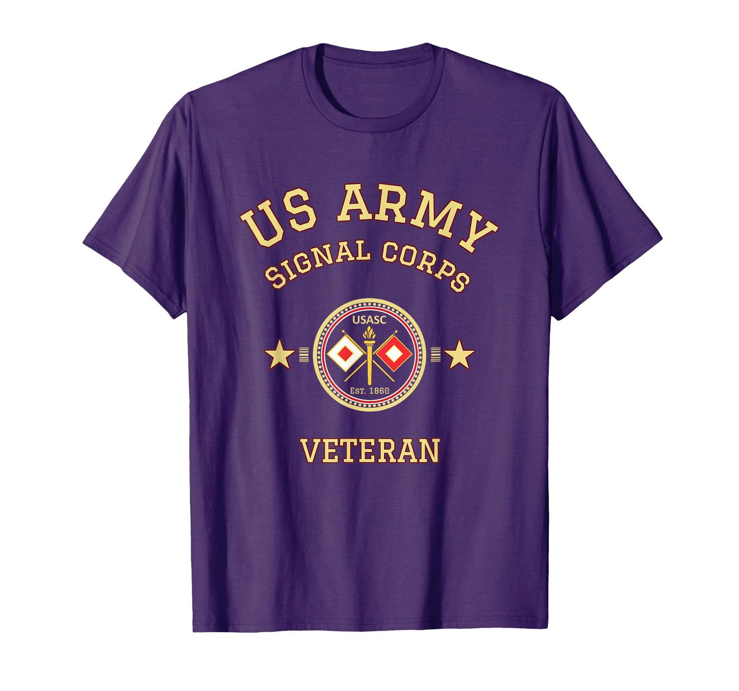 Us Army Veteran Signal Officer Military Army Engineer Gift T-Shirt