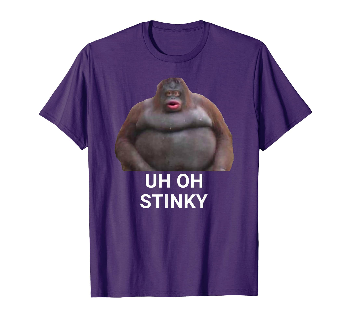 Uh Oh Stinky Poop Dank Memes Le Monke T-Shirt