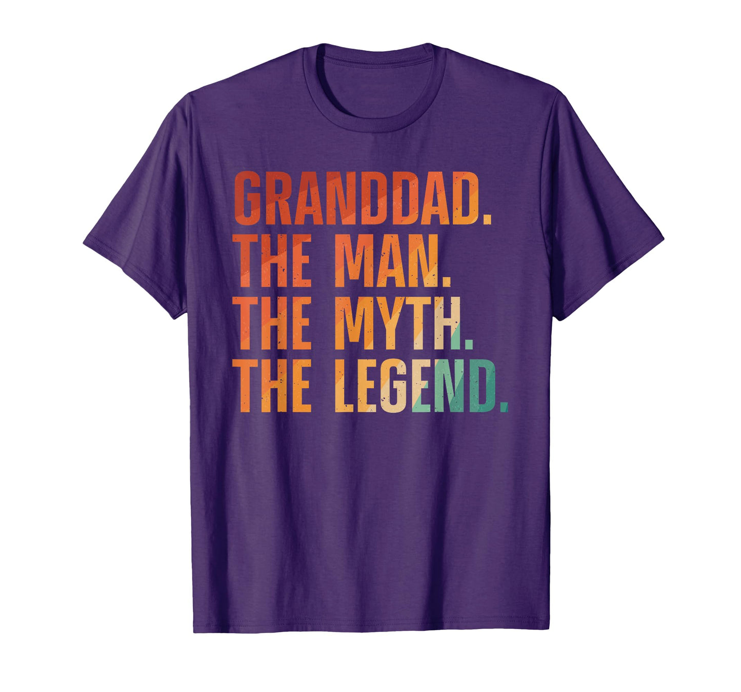 Granddad Art For Grandpa Grandfather From Grandkids Granddad T-Shirt