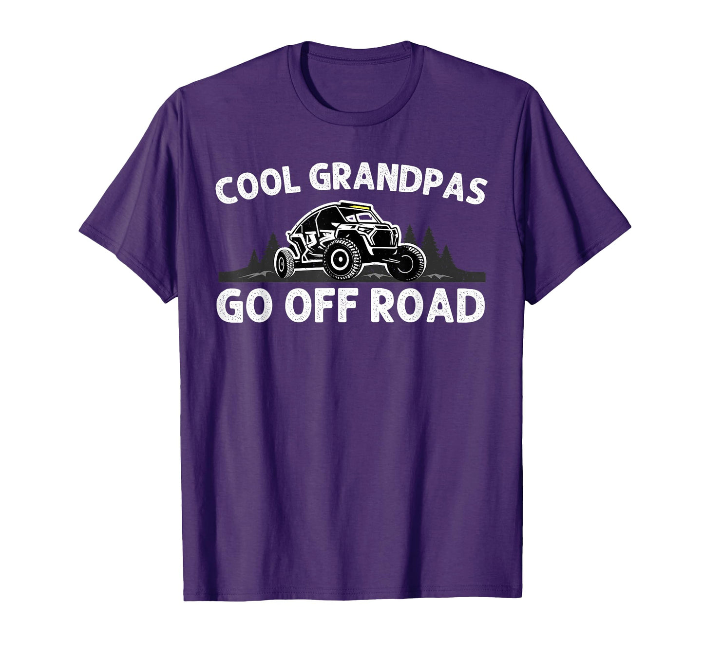 Side By Side Design For Grandpa Men Off Road UTV SxS Riding T-Shirt