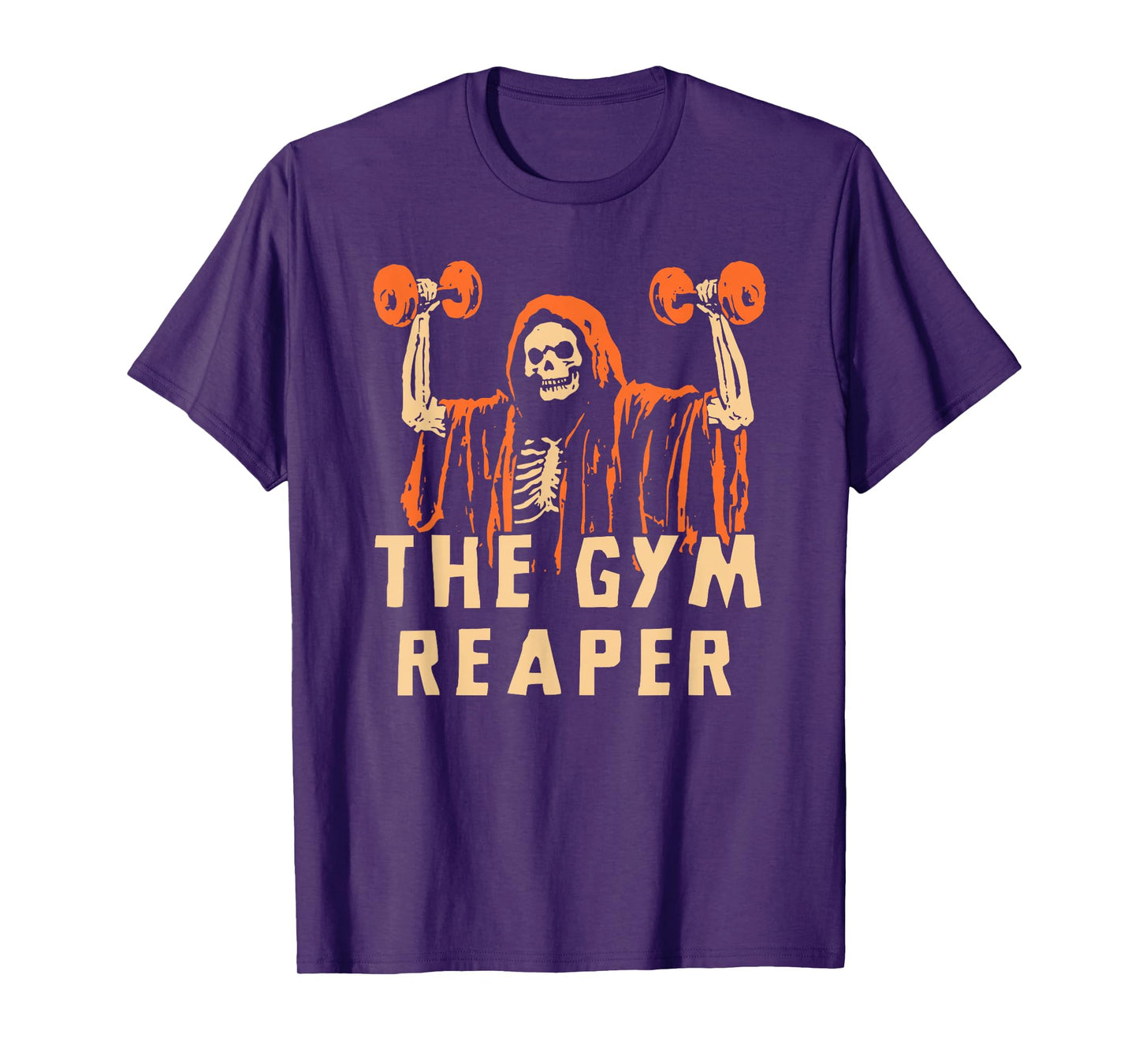 Funny Halloween The Gym Reaper T-Shirt