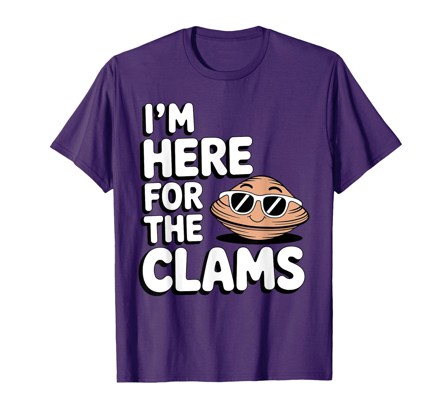 Clam Digging Costume Art for Men Women Boys Girls Clamming T-Shirt