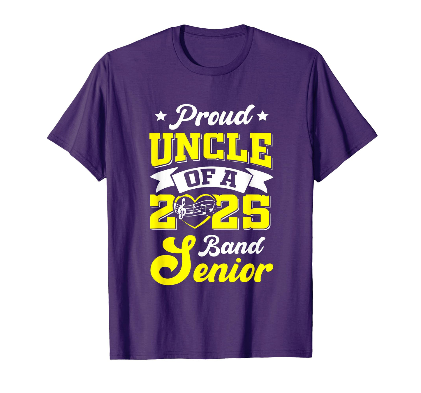 band senior 2025 uncle class of 2025 graduation T-Shirt