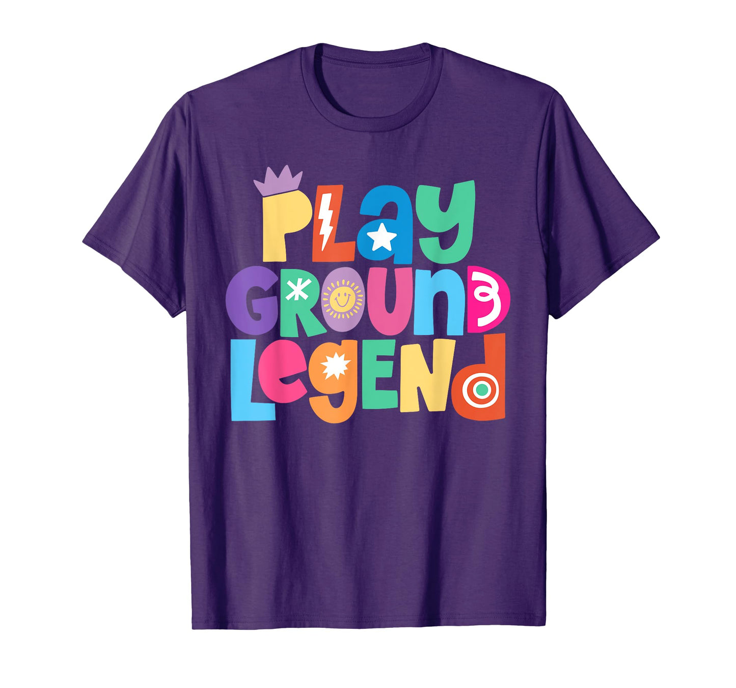 Playground Legend Retro Kids School Fun Graphic T-Shirt