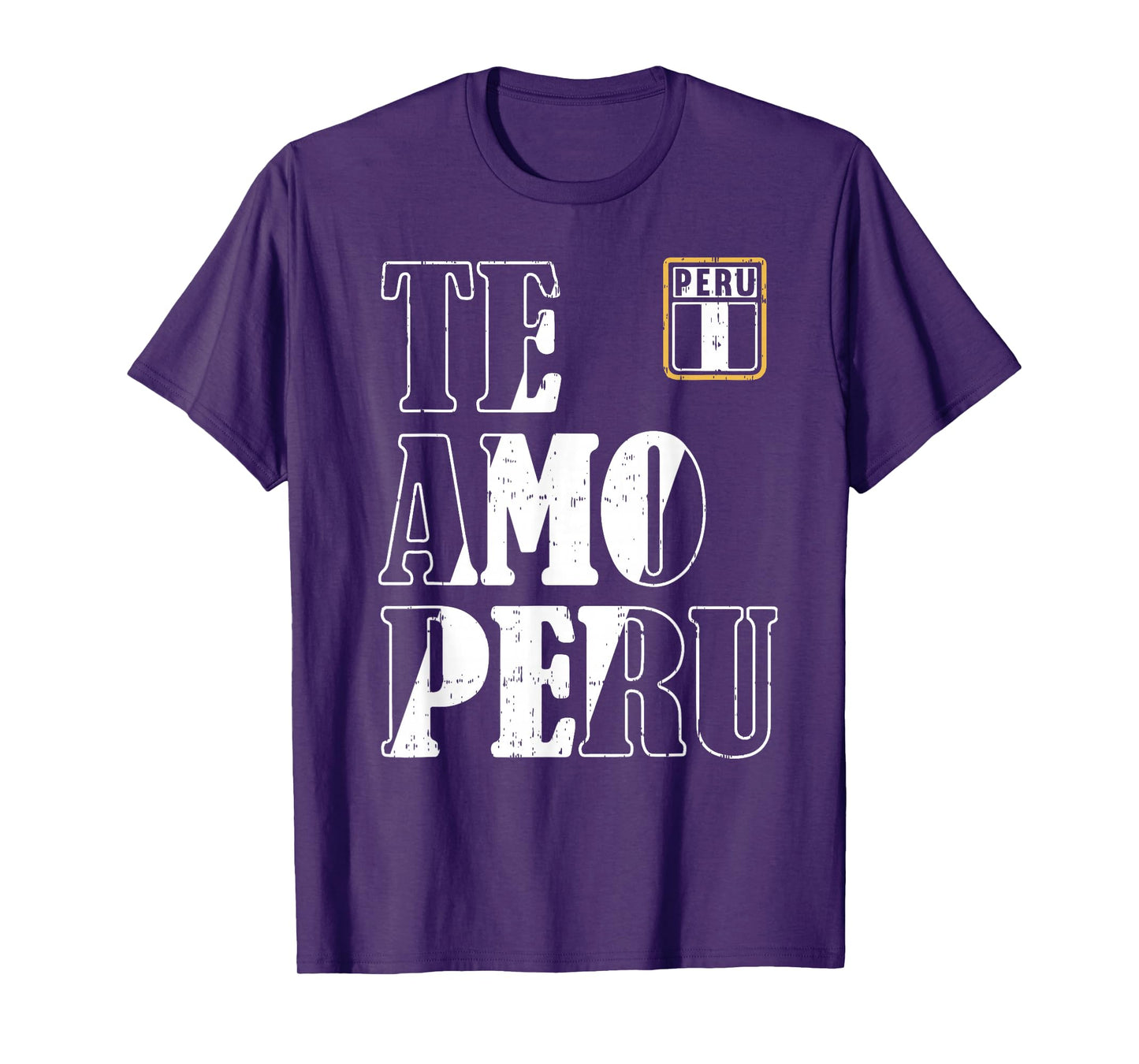 Peru TShirt Te Amo Peru I Love Peru Men Women & Kids Red T-Shirt