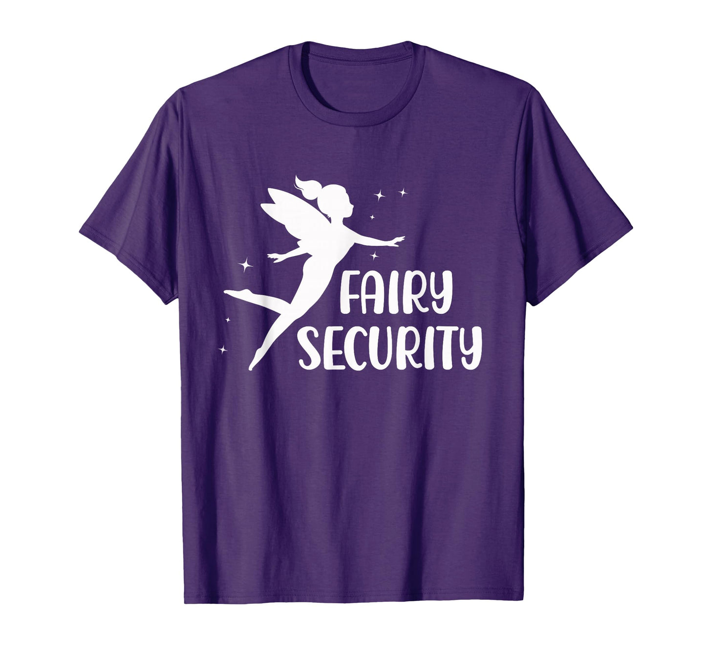 Matching Halloween Costume Dad Mom Daughter Fairy Security T-Shirt