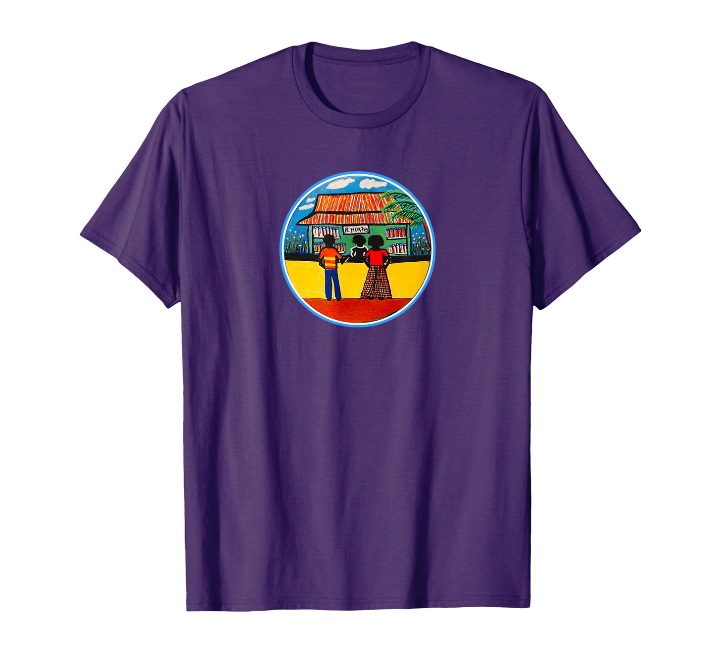 Pyram's Heart Rustic Design- Caribbean Essentials T-Shirt