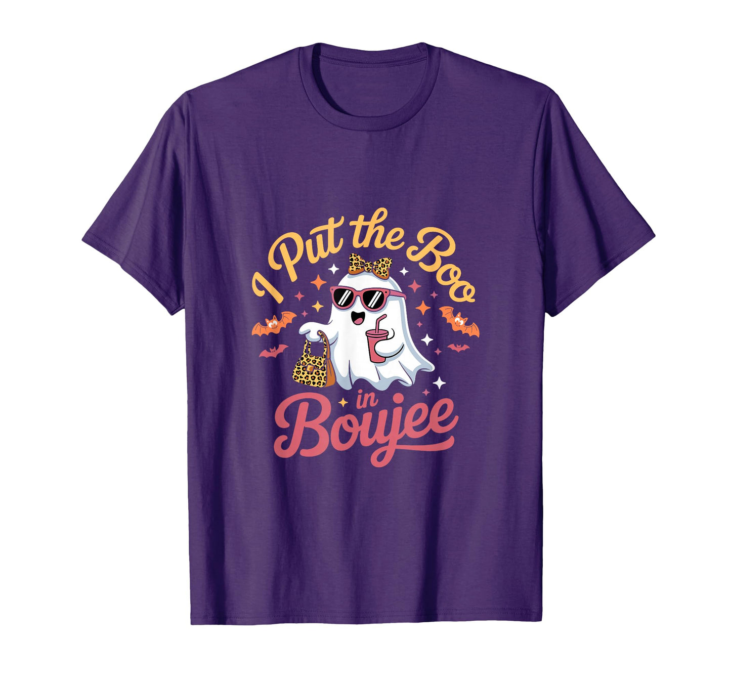 I Put The Boo in Boujee Halloween for Coquette Spooky Season T-Shirt