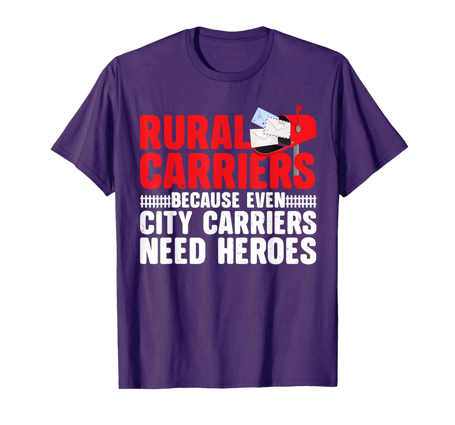 Funny Rural Carrier Art For Men Women Rural Mail Carrier T-Shirt