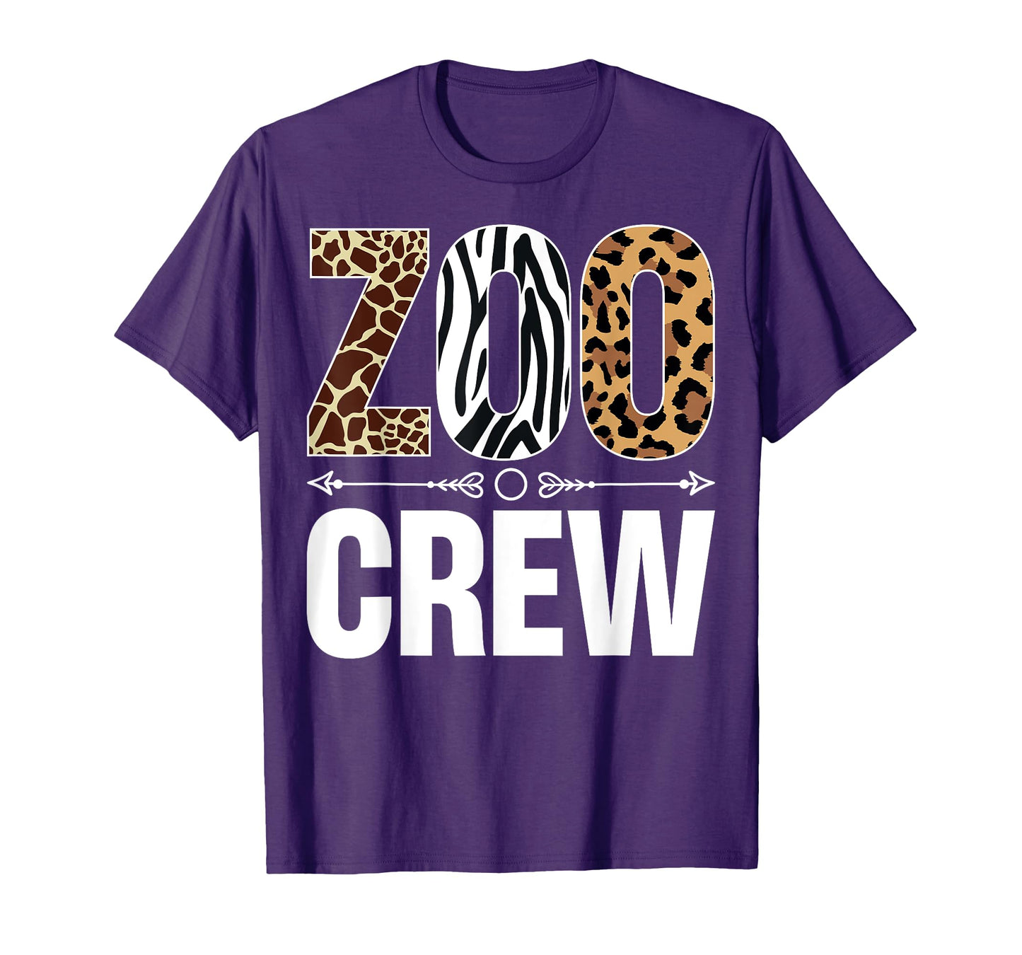 Zoo Crew Wildlife Zebra Giraffe Jungle Safari Animals T-Shirt