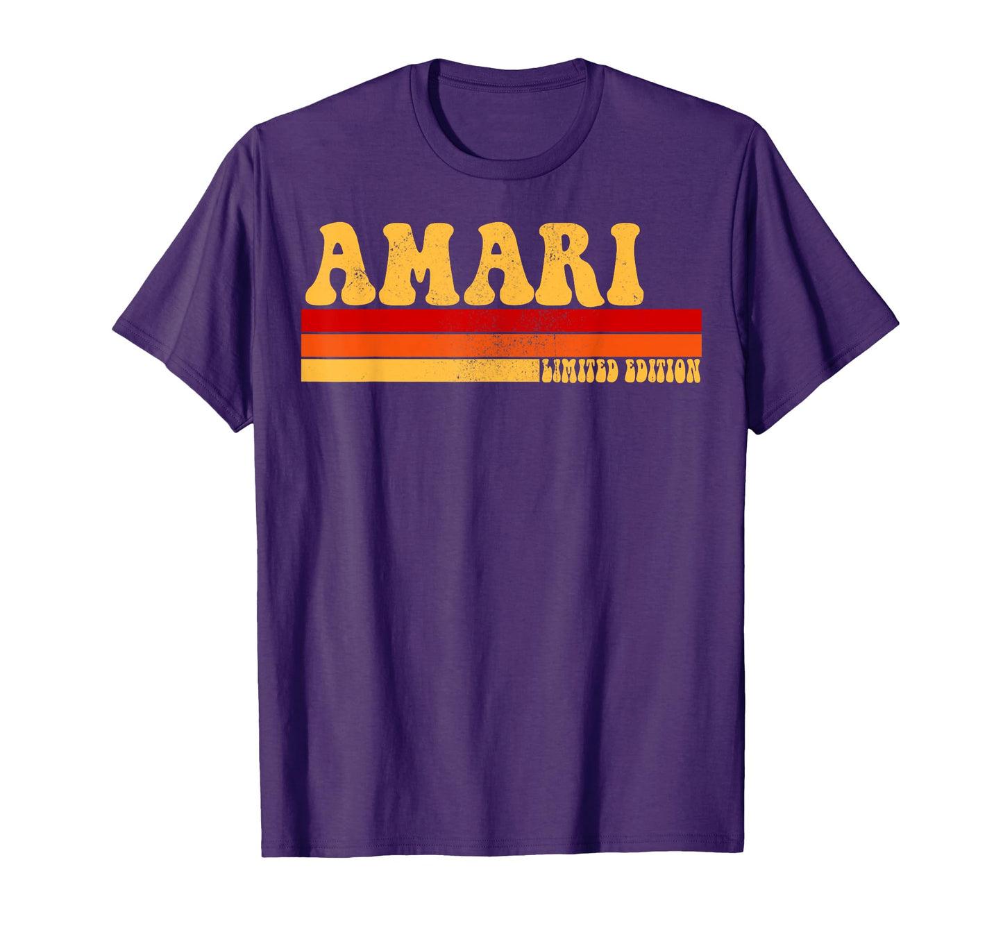 AMARI Name Personalized Idea Men Retro Vintage AMARI T-Shirt