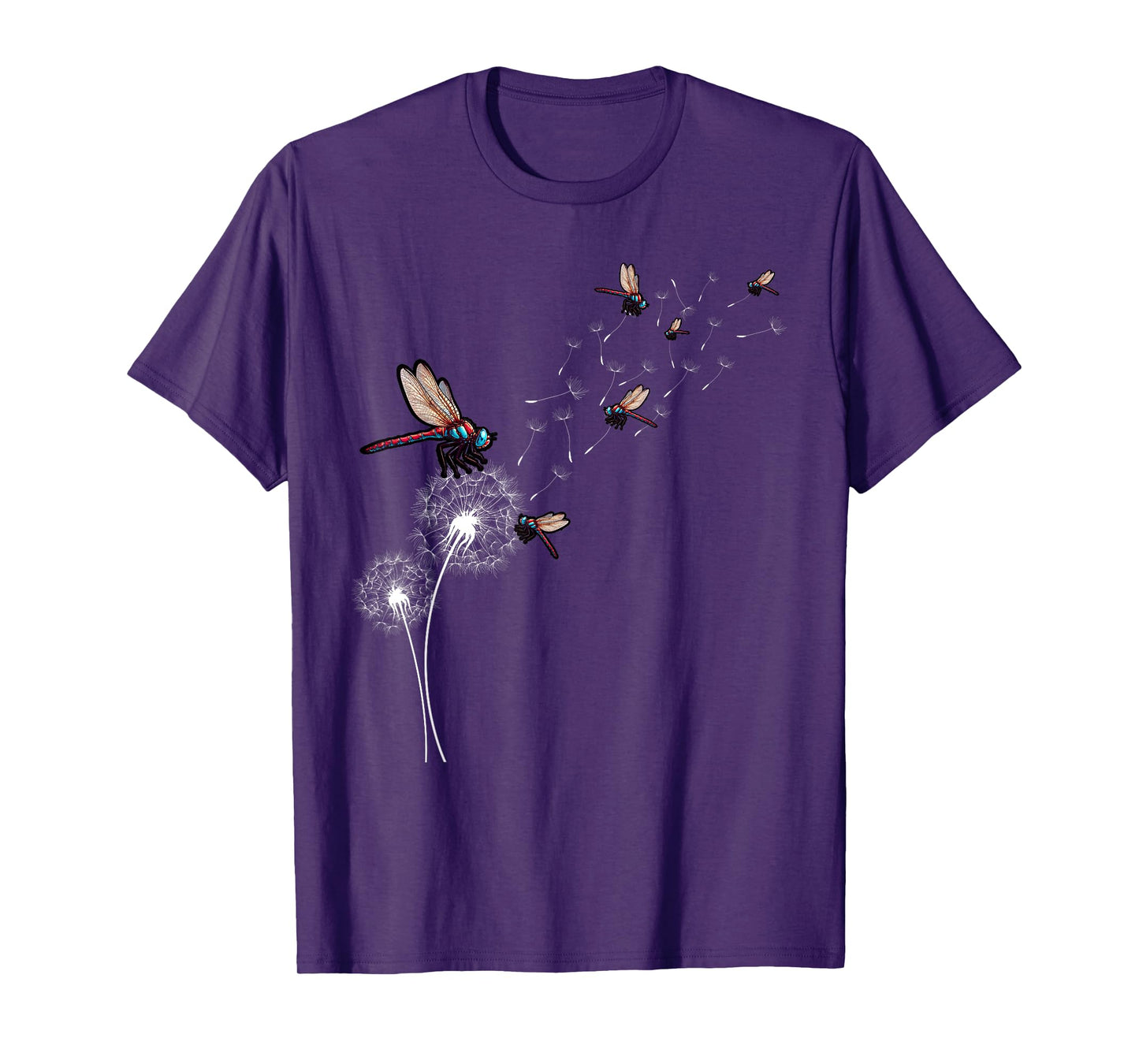 Dandelion Dragonfly Wildlife Insect Dragonfly T-Shirt