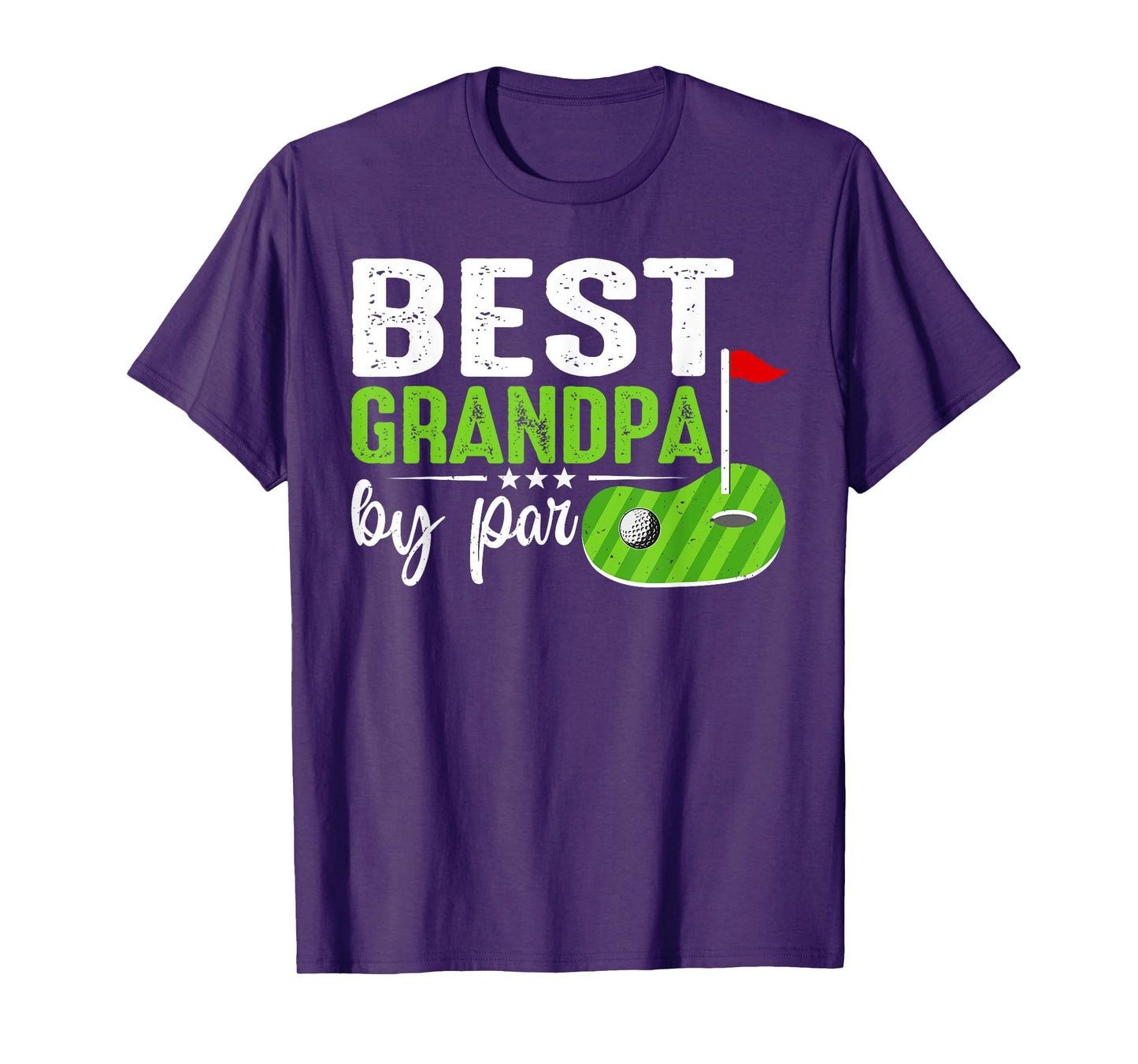 Best Grandpa By Par Father's Day Golf Sports Lover Grandpa T-Shirt