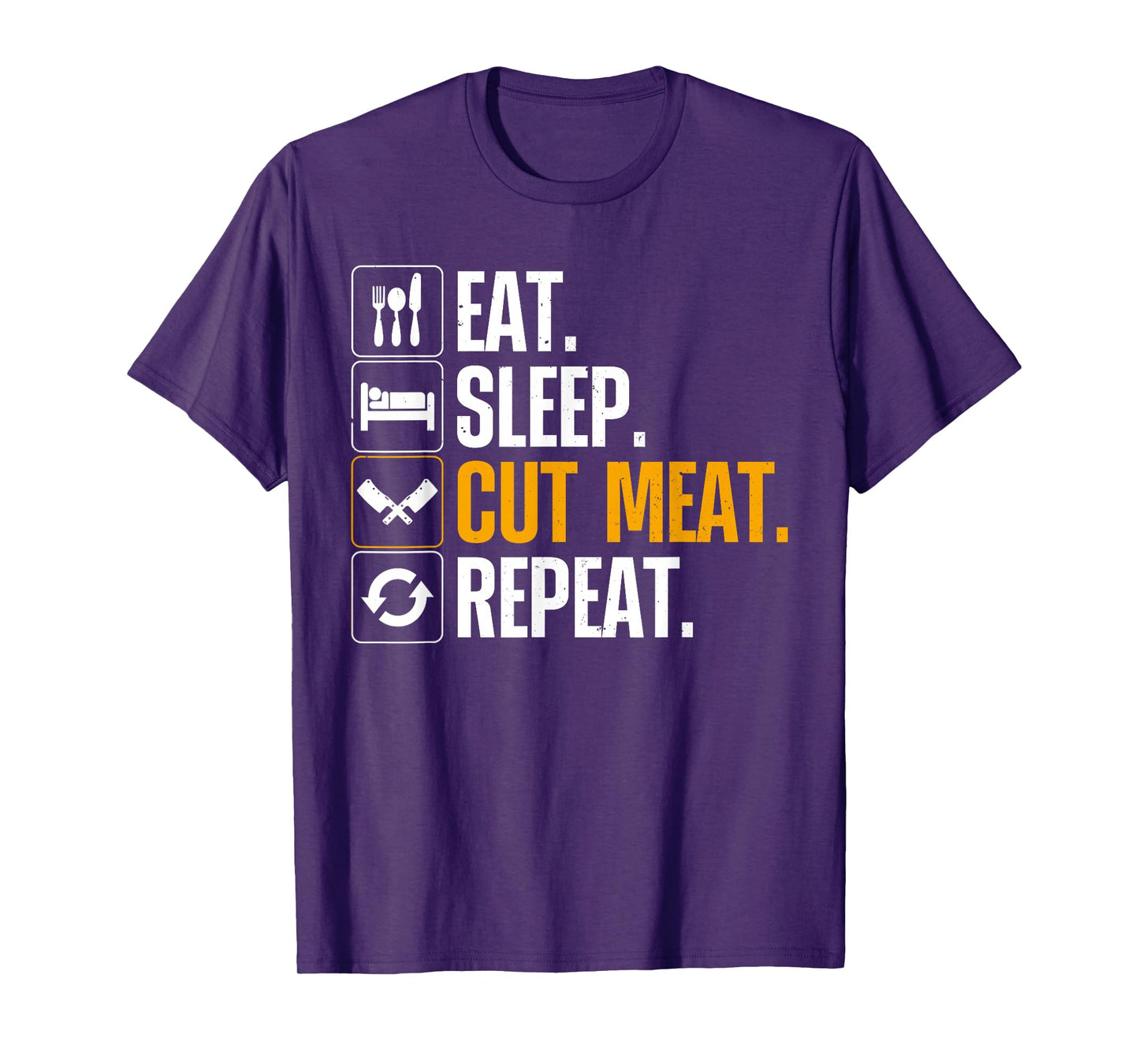 Best Butcher Art For Men Women Meat Cutting Butchery Butcher T-Shirt