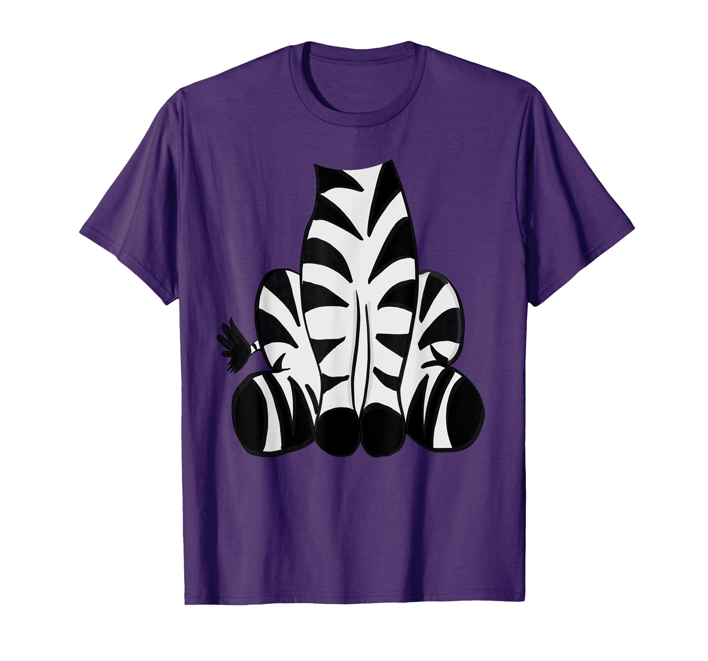 Zebra Halloween Costume Shirt - Cute Pretend Zebra Outfit T-Shirt