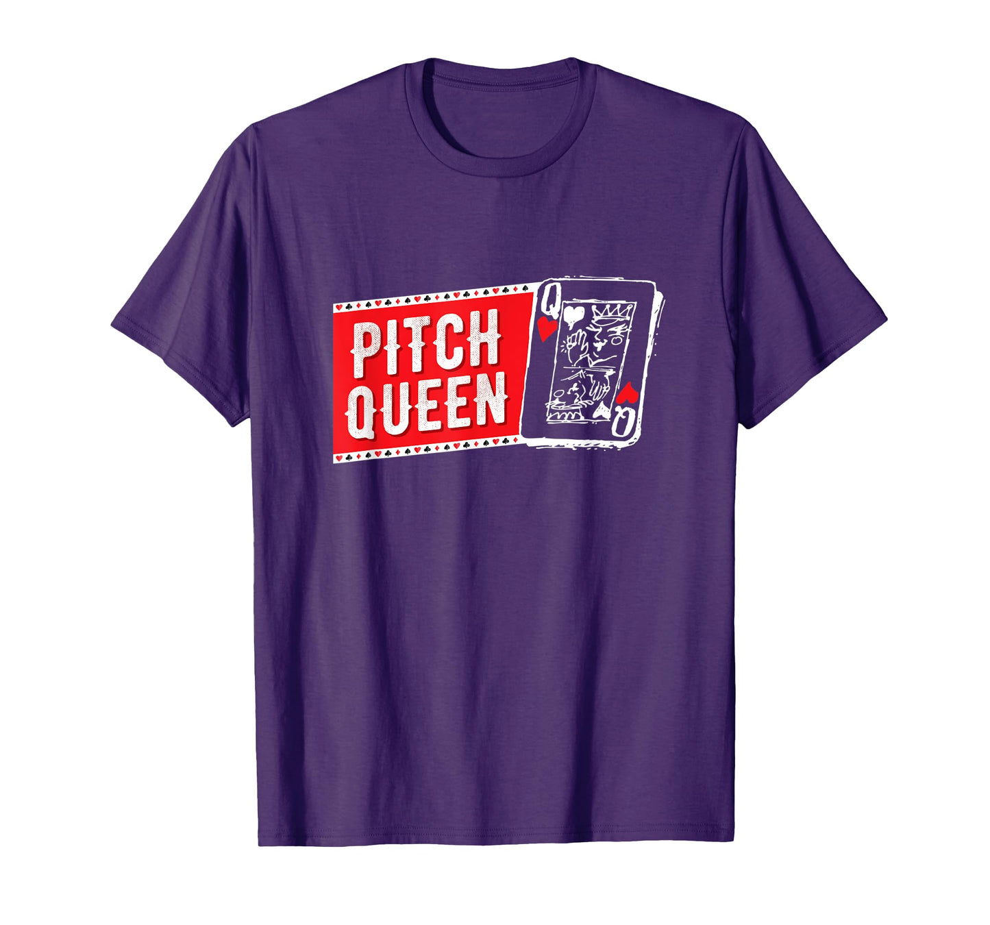 Pitch Queen, Pitch Player Cool Cards Graphic T-Shirt
