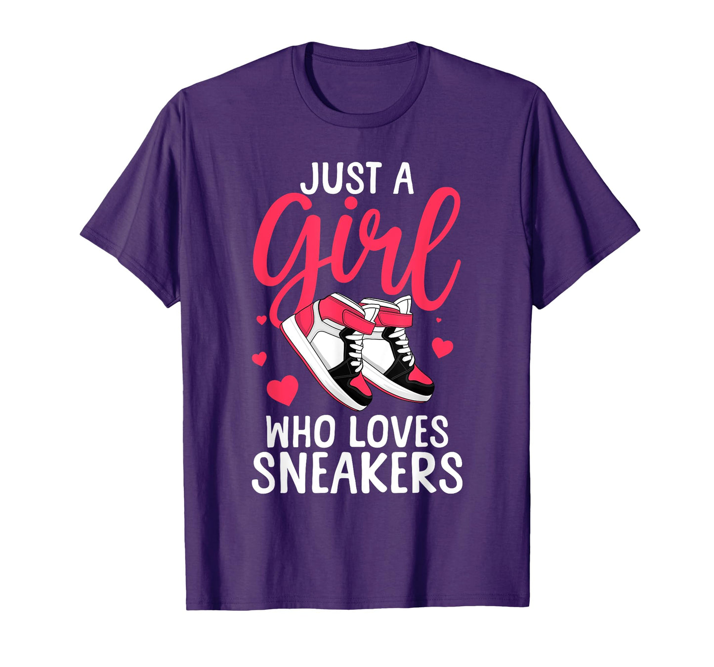 Cool Sneaker Design for Girls Women Shoe Head Sneaker Lover T-Shirt