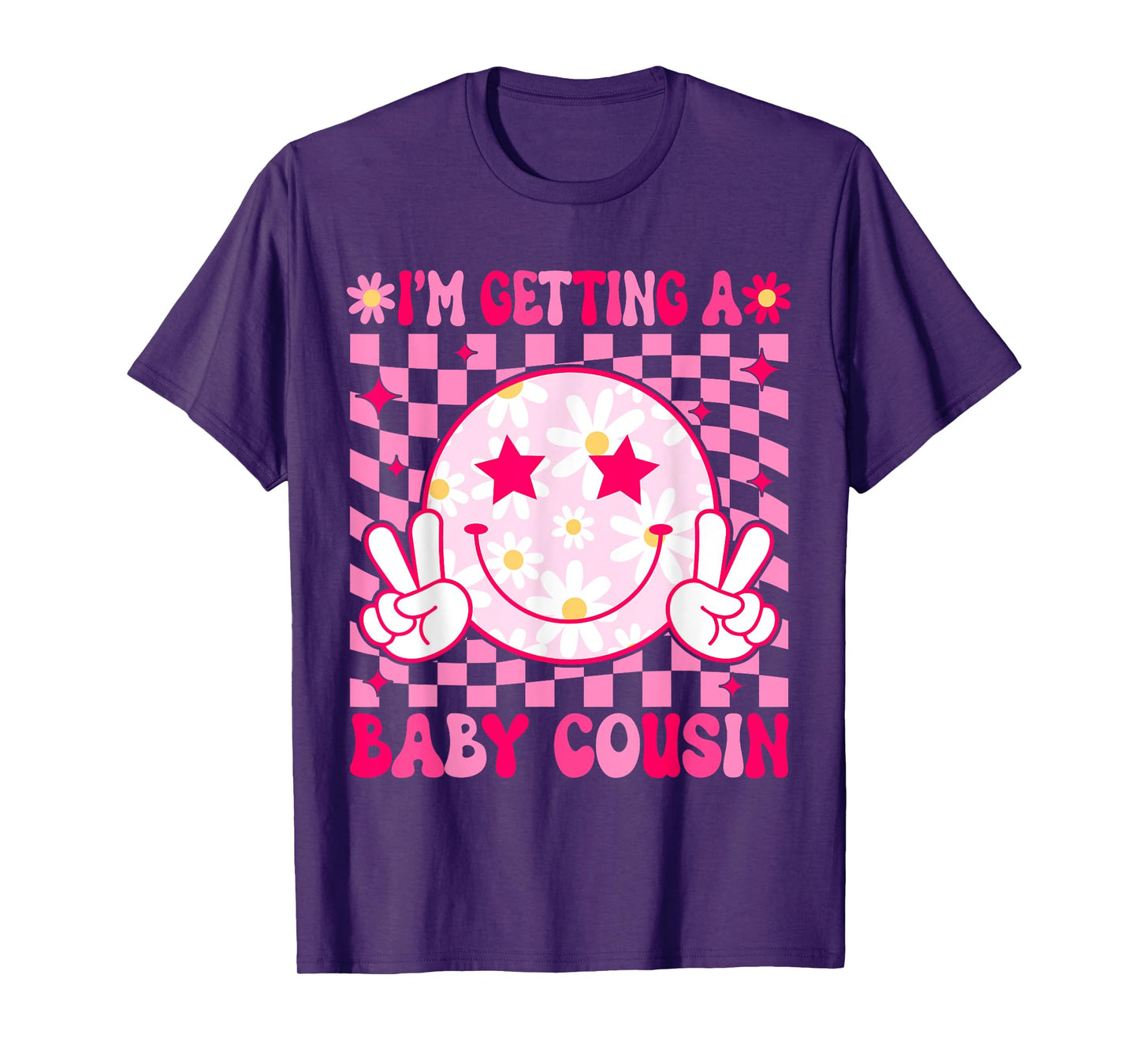 I'm Getting A Baby Cousin Pregnancy Announcement Big Cousin T-Shirt