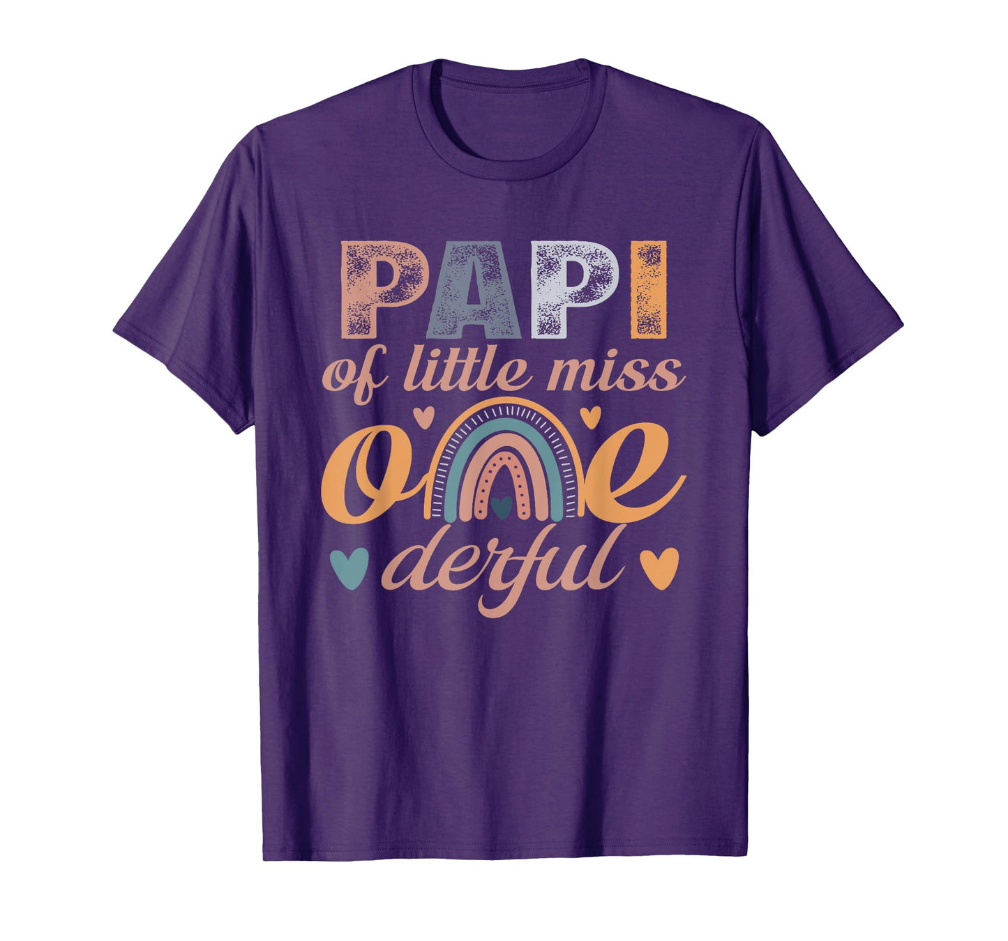 Boho Papi of Miss Onederful 1st Birthday Girl Cute T-Shirt
